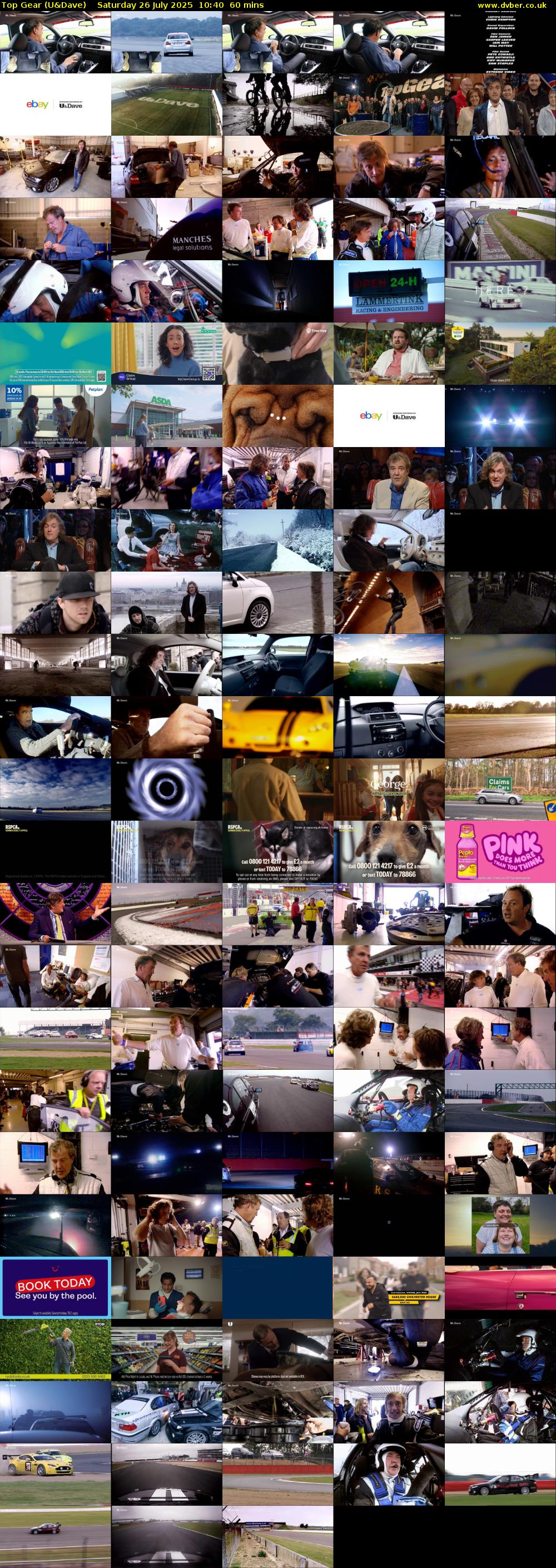 Top Gear (U&Dave) Saturday 26 July 2025 10:40 - 11:40