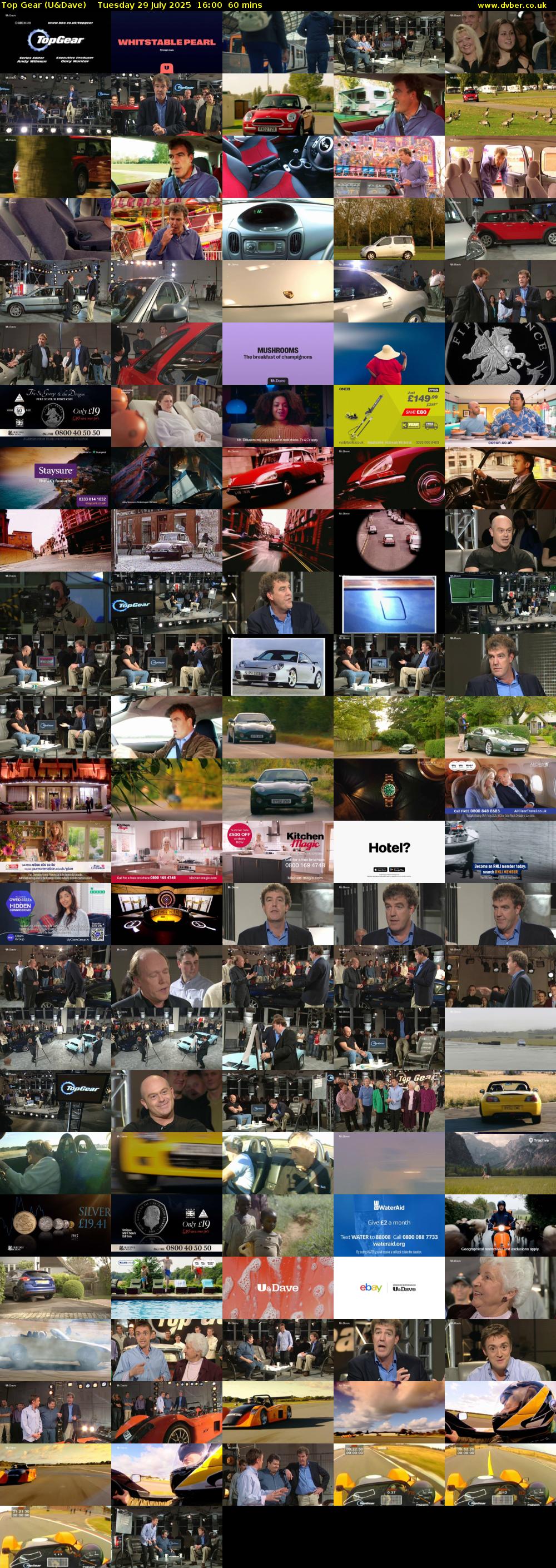 Top Gear (U&Dave) Tuesday 29 July 2025 16:00 - 17:00