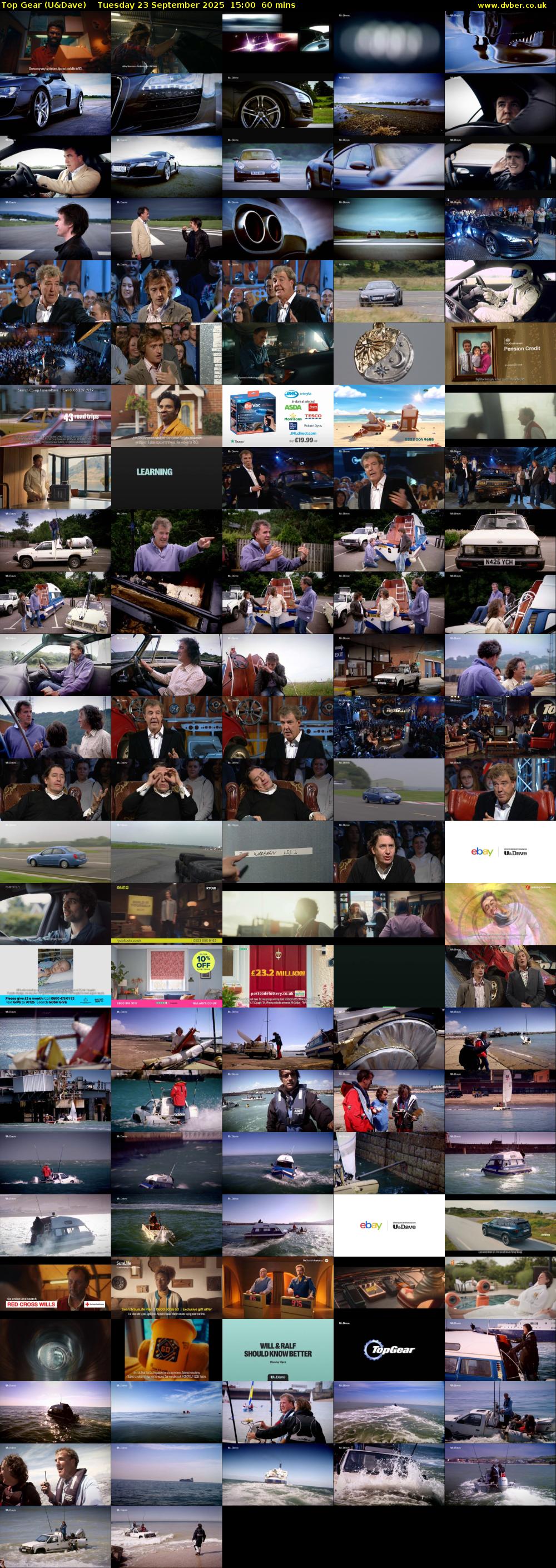 Top Gear (U&Dave) Tuesday 23 September 2025 15:00 - 16:00
