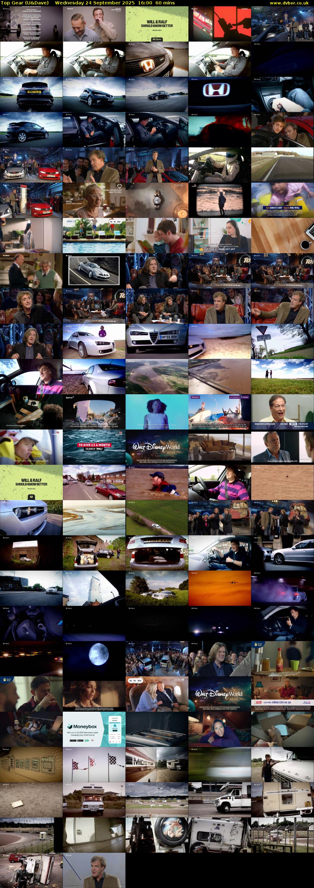 Top Gear (U&Dave) Wednesday 24 September 2025 16:00 - 17:00