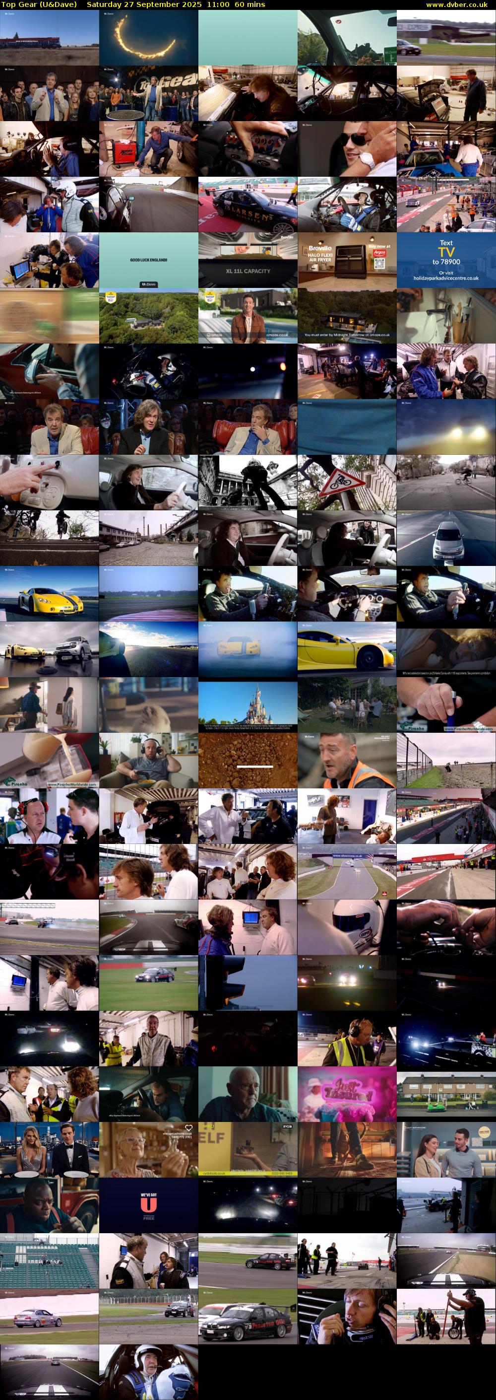 Top Gear (U&Dave) Saturday 27 September 2025 11:00 - 12:00
