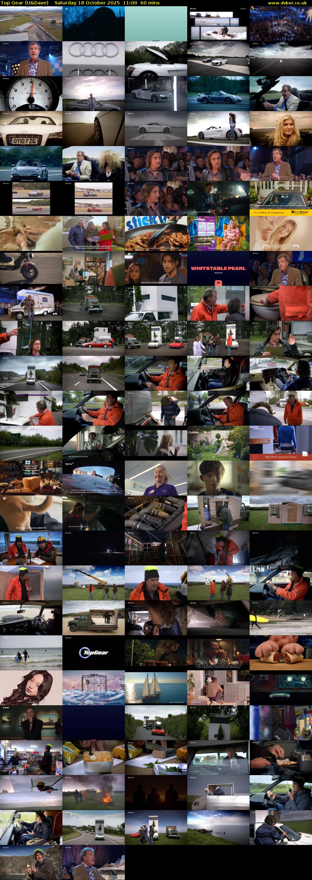Top Gear (U&Dave) Saturday 18 October 2025 11:00 - 12:00