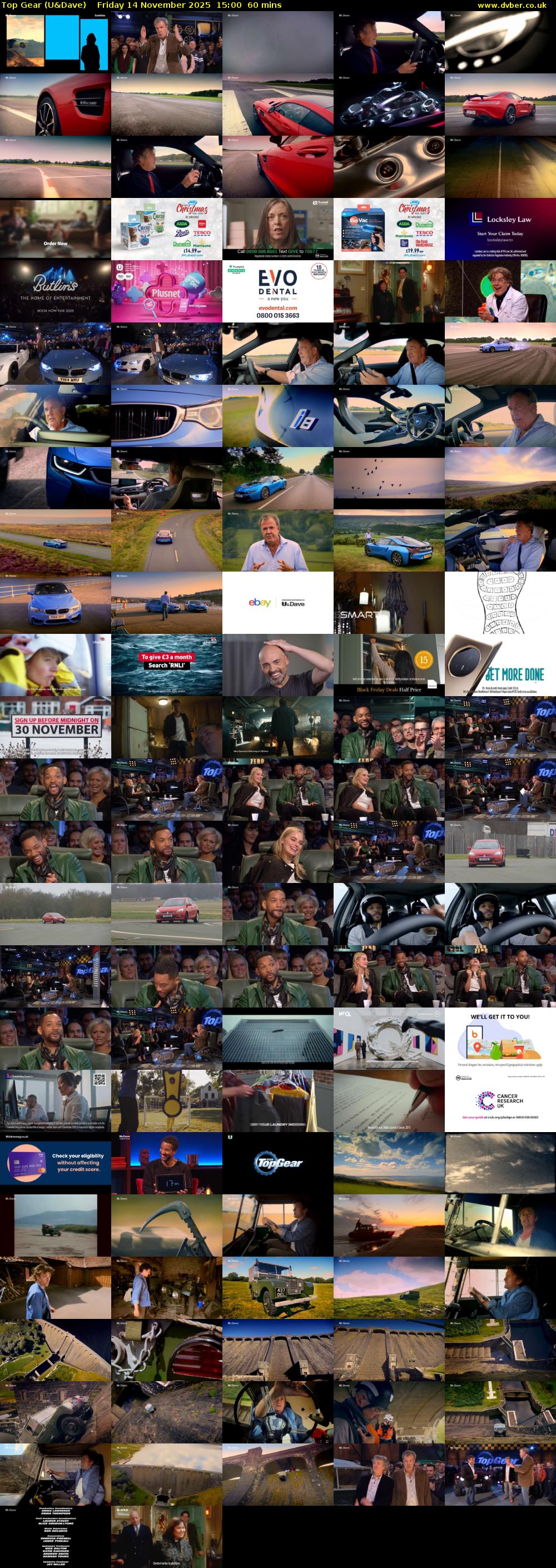 Top Gear (U&Dave) Friday 14 November 2025 15:00 - 16:00