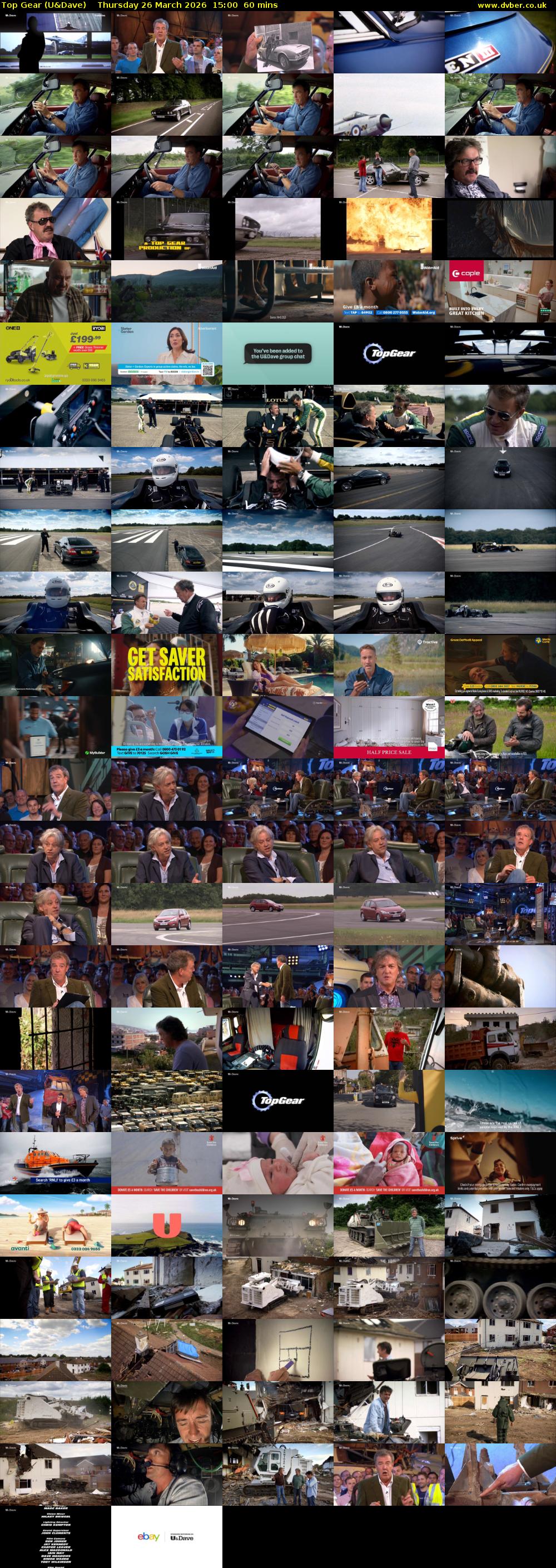 Top Gear (U&Dave) Thursday 26 March 2026 15:00 - 16:00