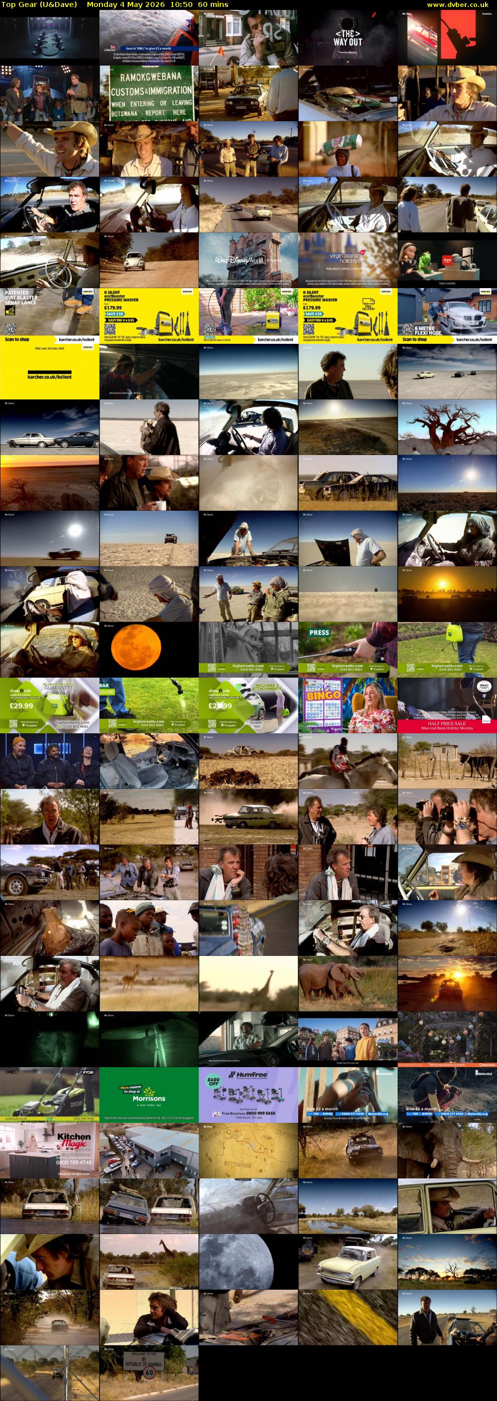 Top Gear (U&Dave) Monday 4 May 2026 10:50 - 11:50
