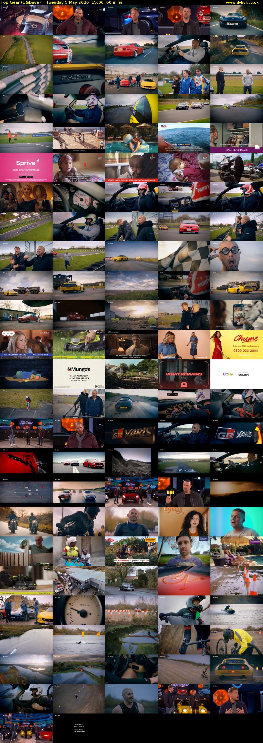 Top Gear (U&Dave) Tuesday 5 May 2026 15:00 - 16:00