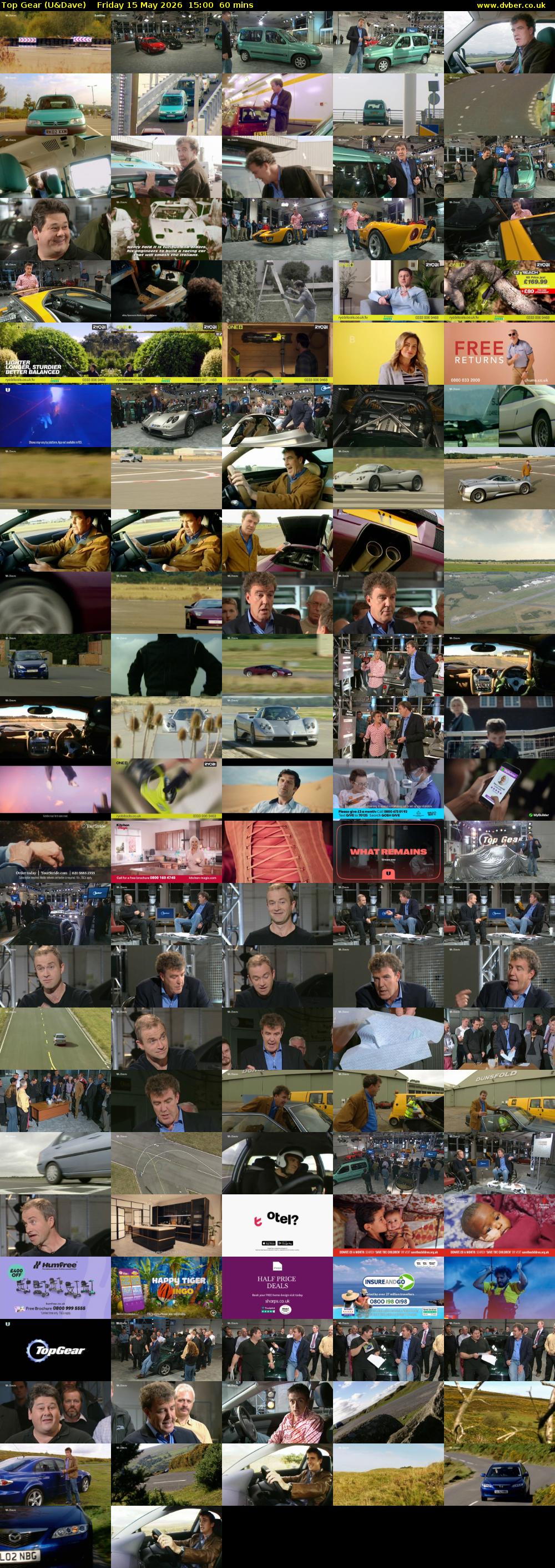 Top Gear (U&Dave) Friday 15 May 2026 15:00 - 16:00