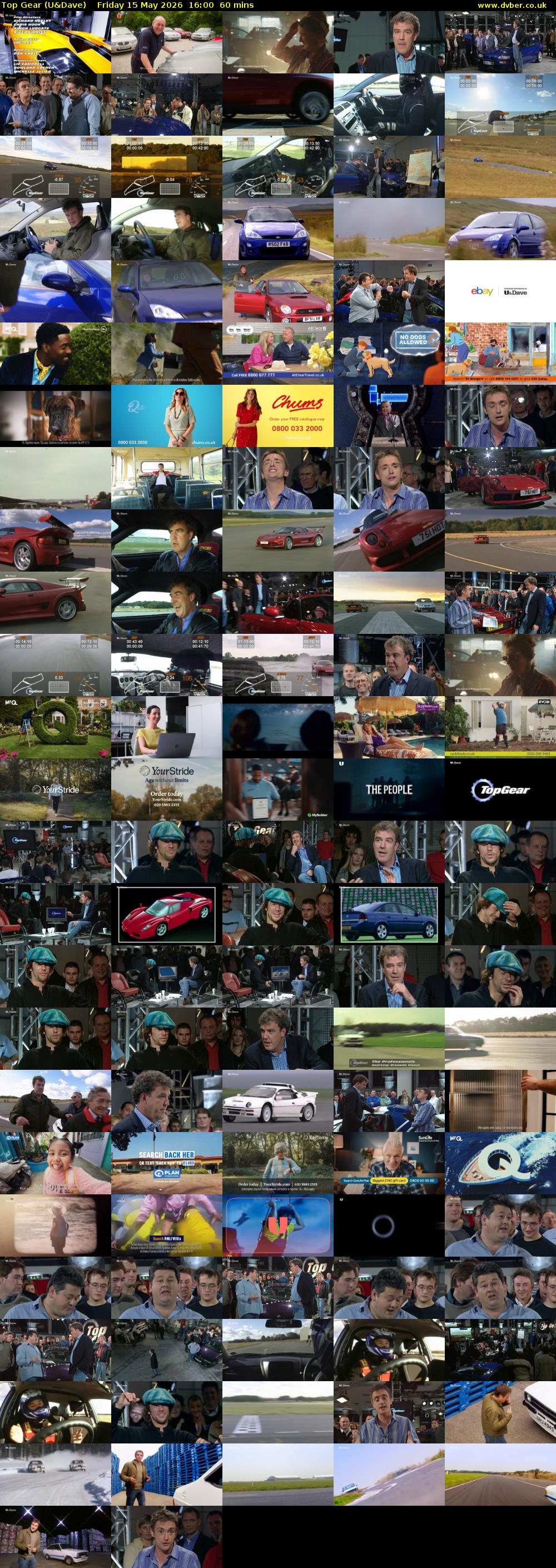 Top Gear (U&Dave) Friday 15 May 2026 16:00 - 17:00