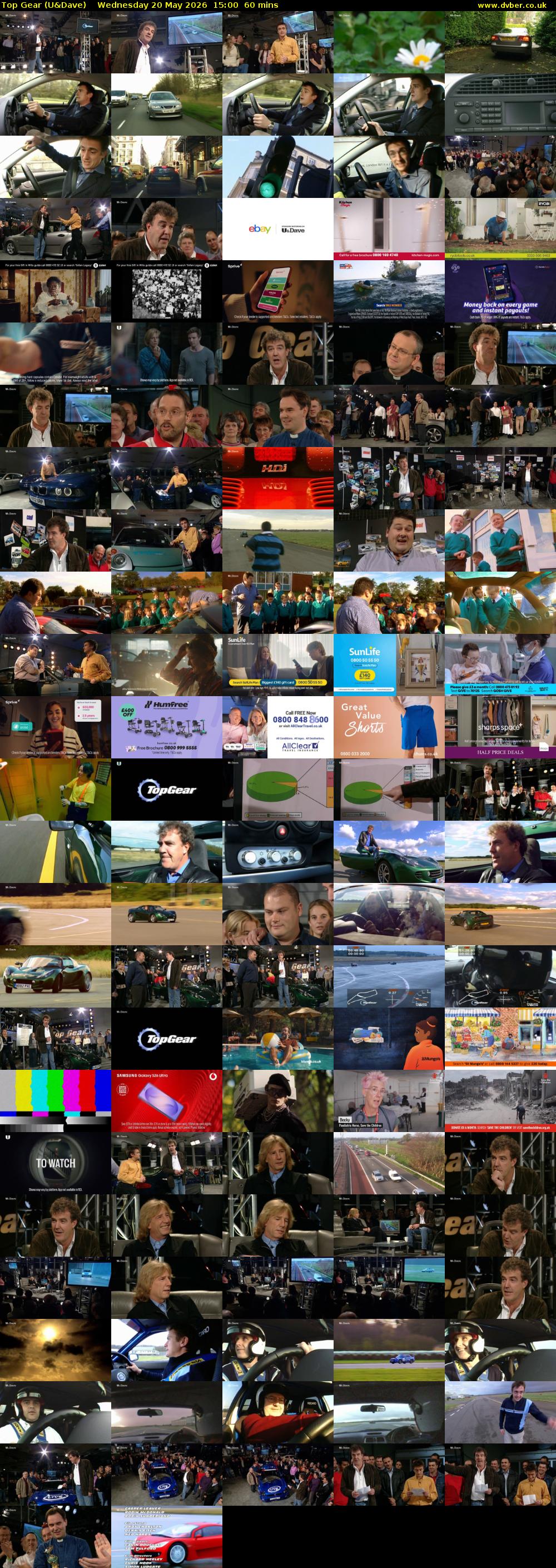 Top Gear (U&Dave) Wednesday 20 May 2026 15:00 - 16:00
