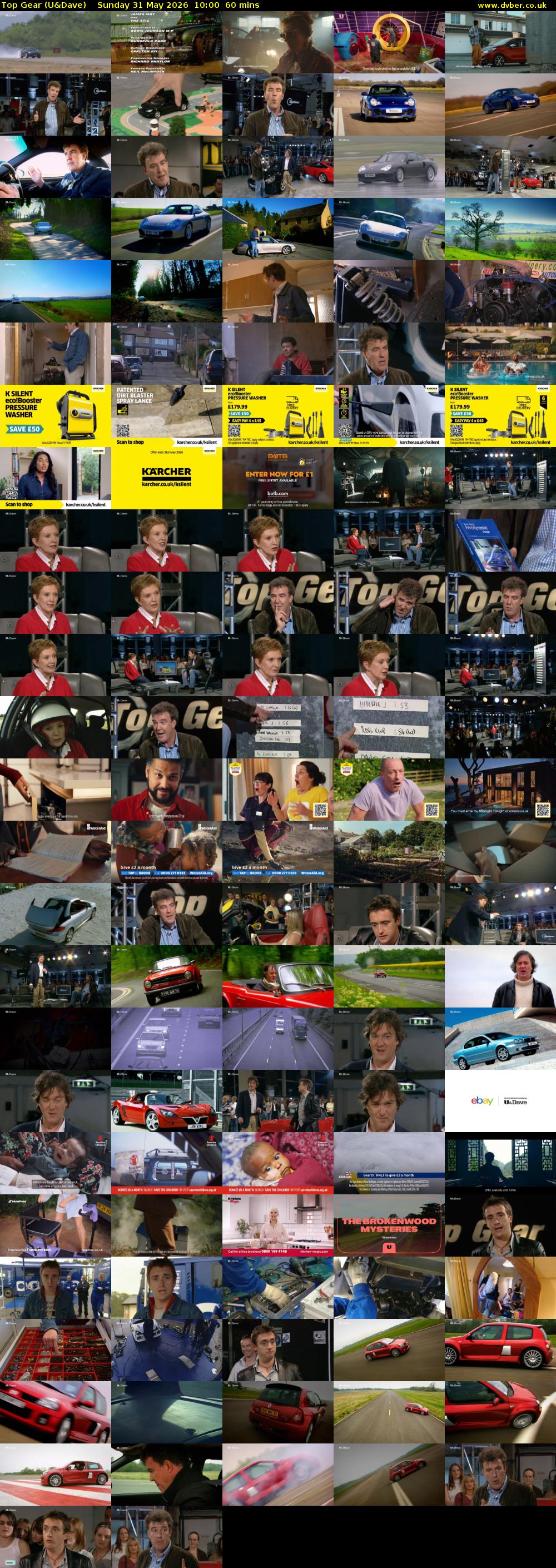 Top Gear (U&Dave) Sunday 31 May 2026 10:00 - 11:00
