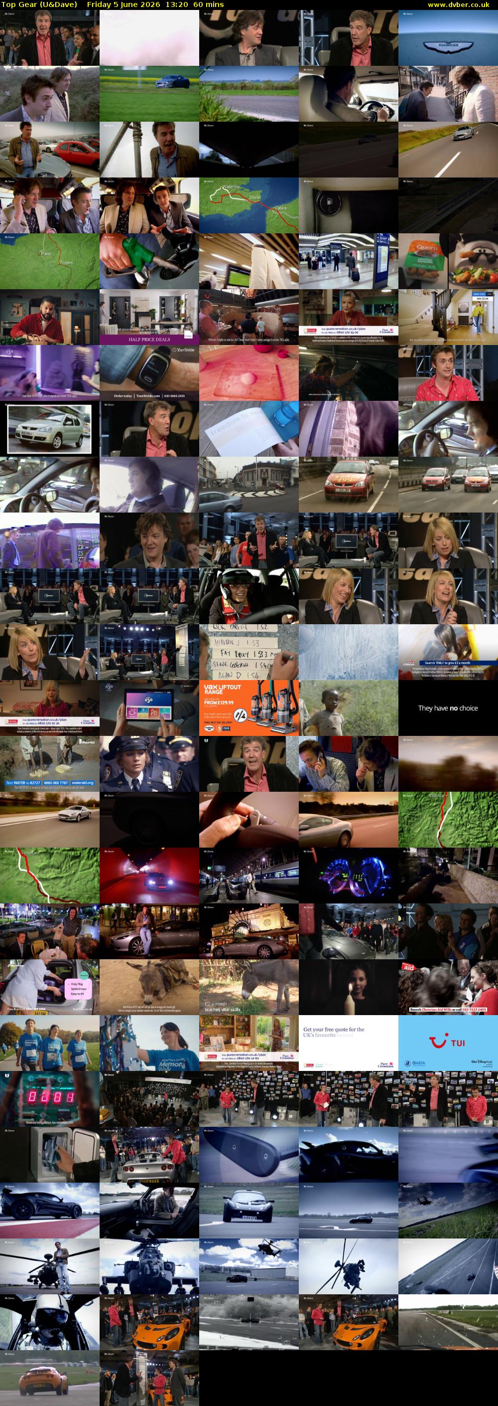 Top Gear (U&Dave) Friday 5 June 2026 13:20 - 14:20