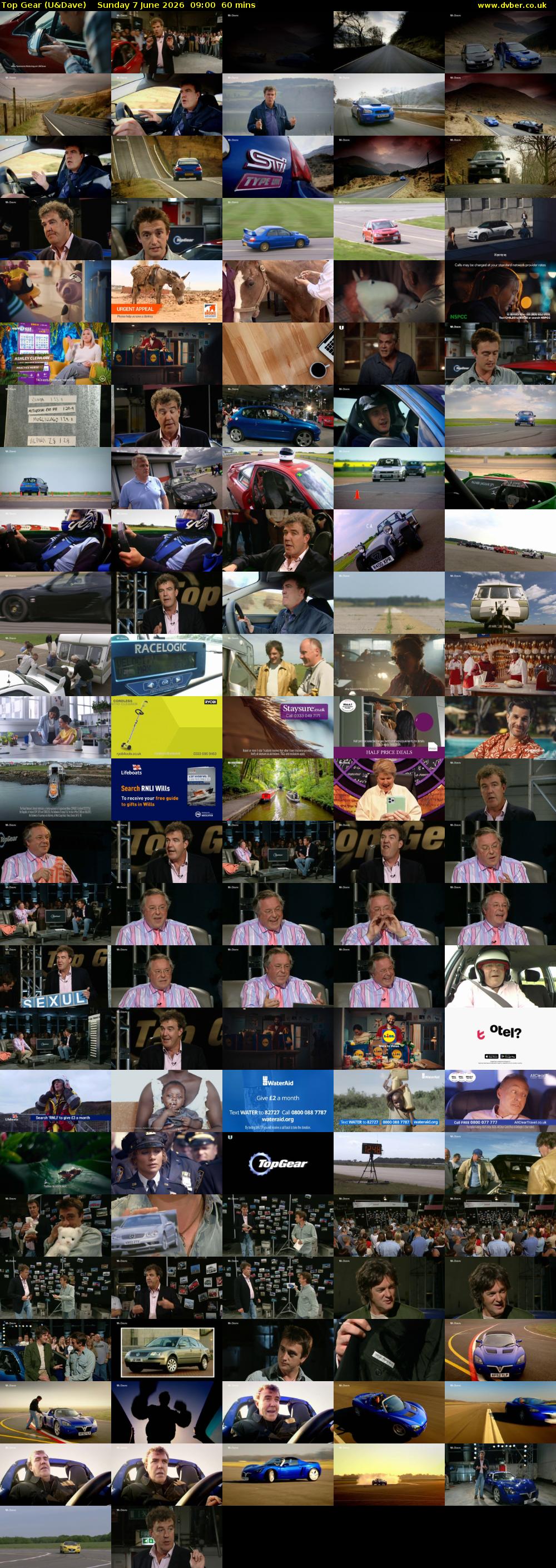 Top Gear (U&Dave) Sunday 7 June 2026 09:00 - 10:00