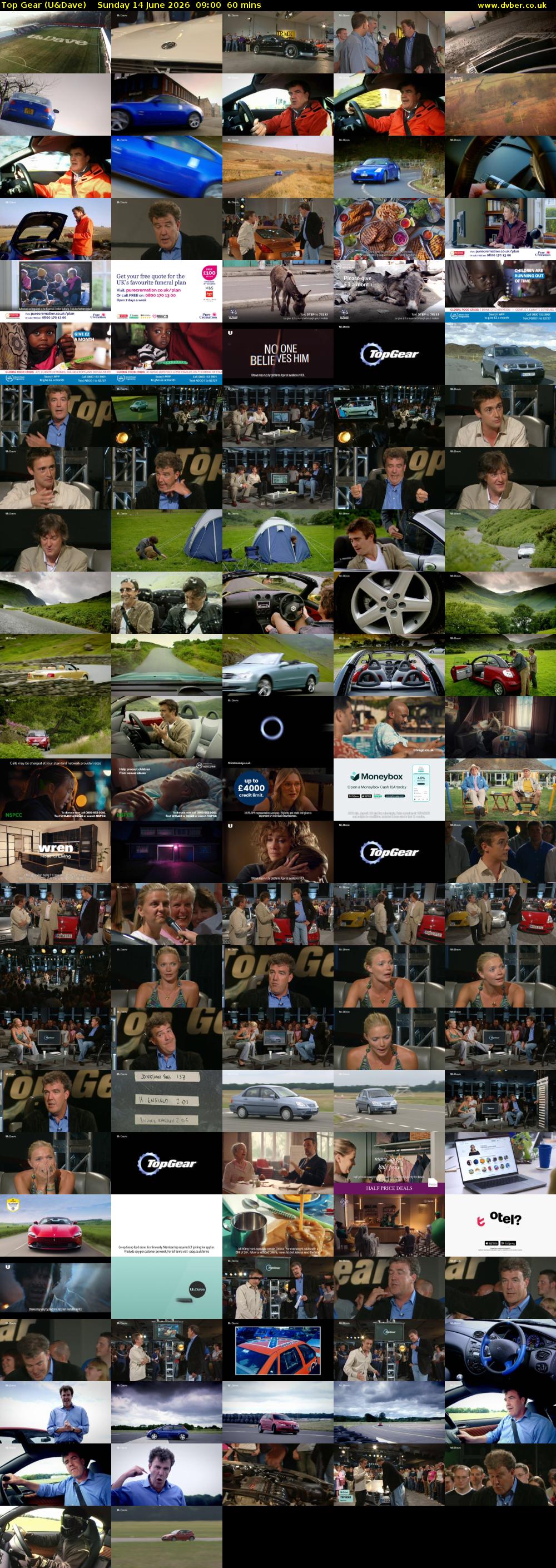 Top Gear (U&Dave) Sunday 14 June 2026 09:00 - 10:00