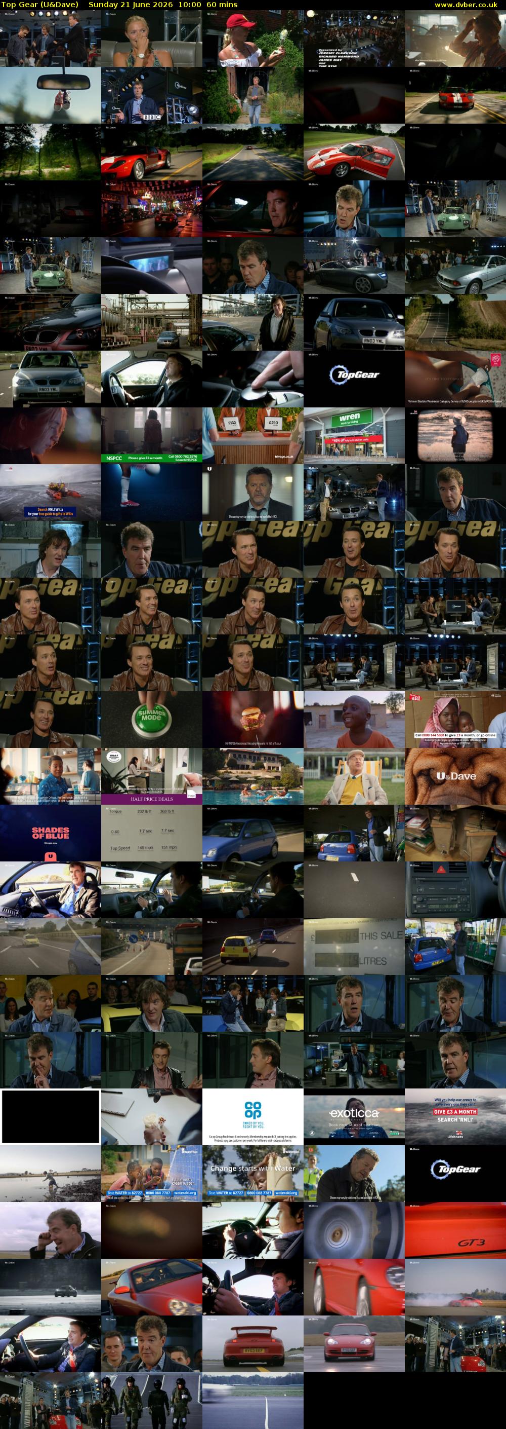 Top Gear (U&Dave) Sunday 21 June 2026 10:00 - 11:00