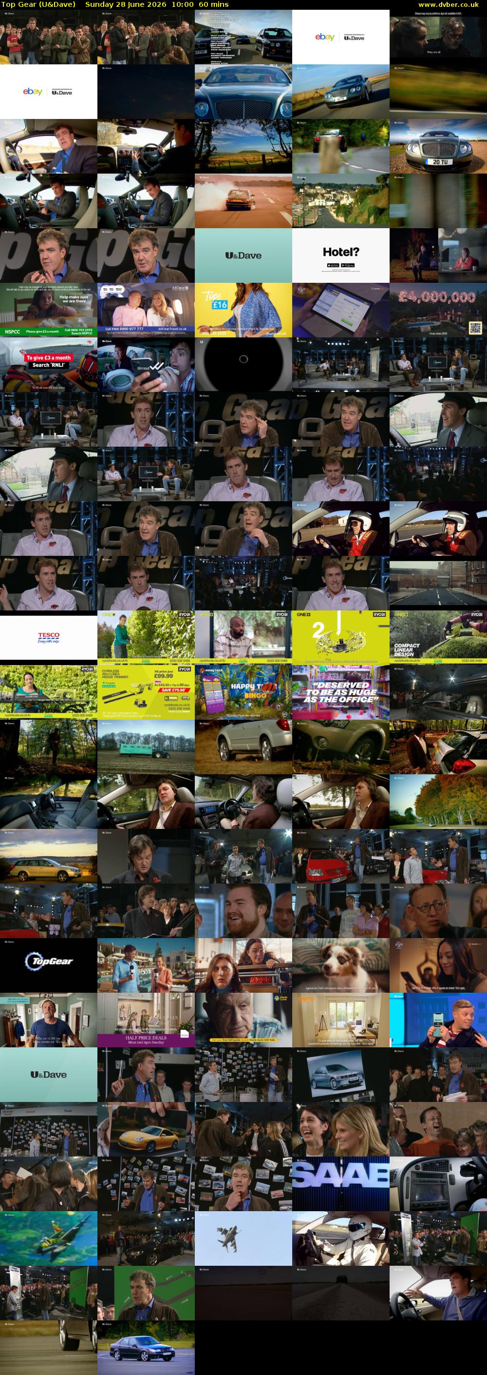 Top Gear (U&Dave) Sunday 28 June 2026 10:00 - 11:00