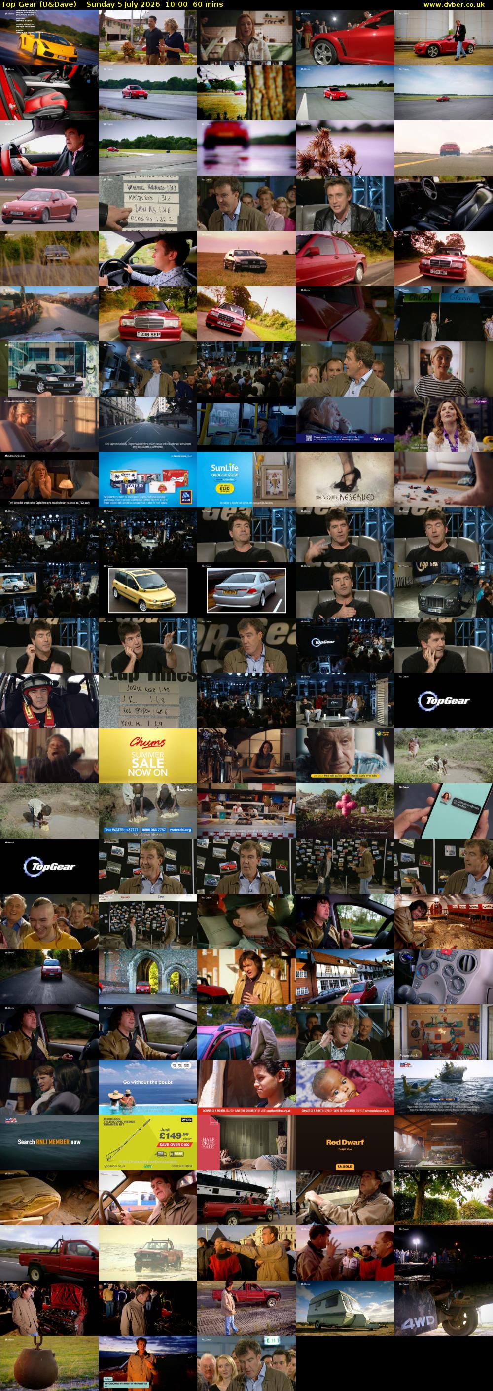 Top Gear (U&Dave) Sunday 5 July 2026 10:00 - 11:00