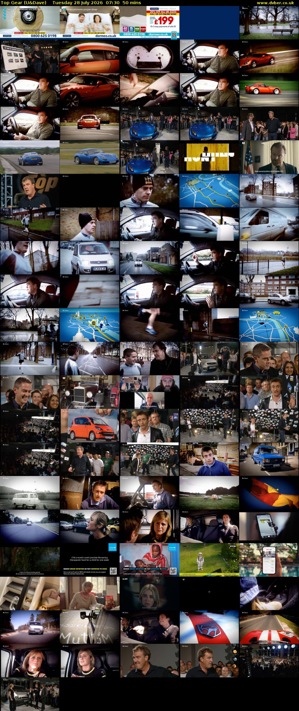 Top Gear (U&Dave) Tuesday 28 July 2026 07:30 - 08:20