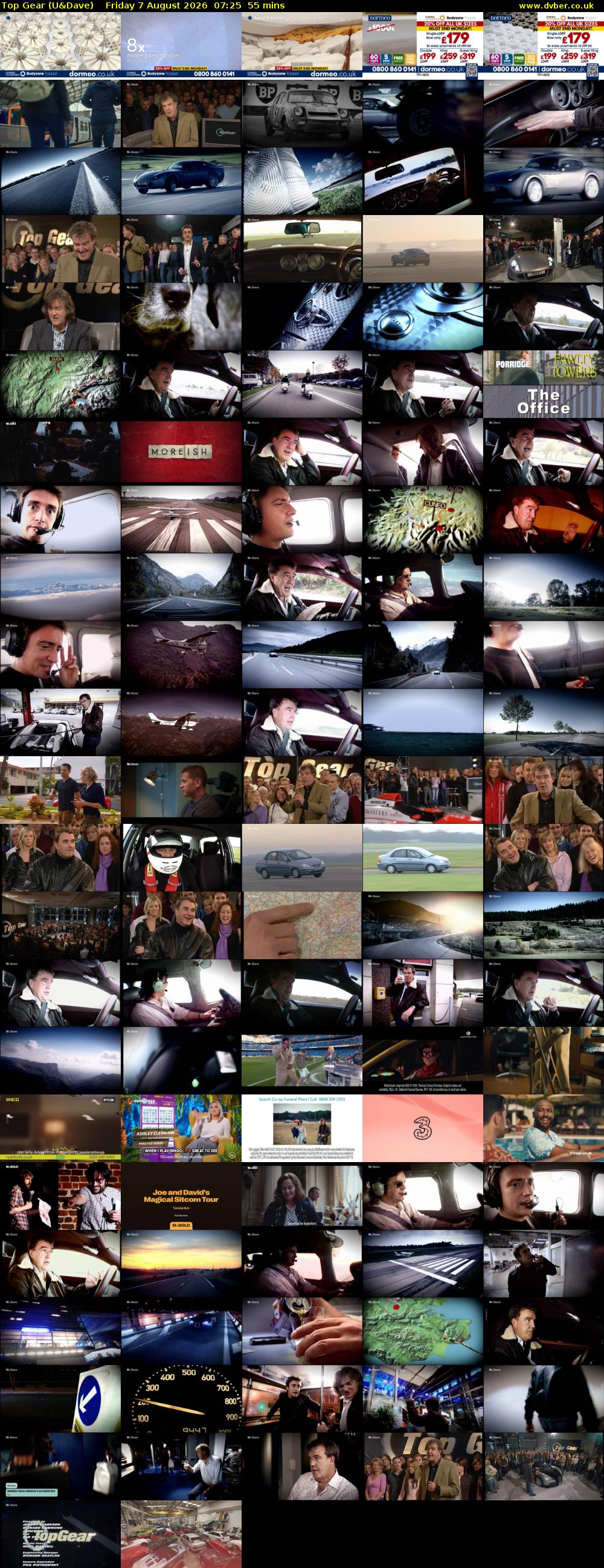 Top Gear (U&Dave) Friday 7 August 2026 07:25 - 08:20
