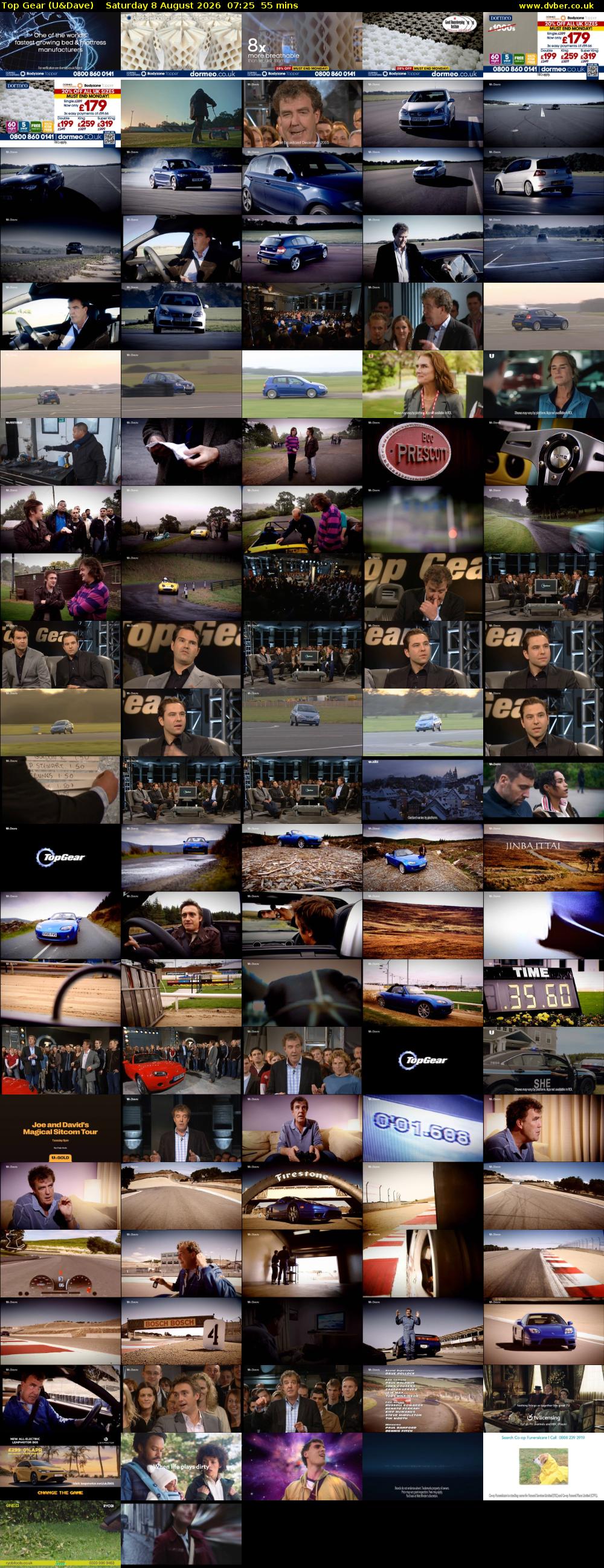 Top Gear (U&Dave) Saturday 8 August 2026 07:25 - 08:20