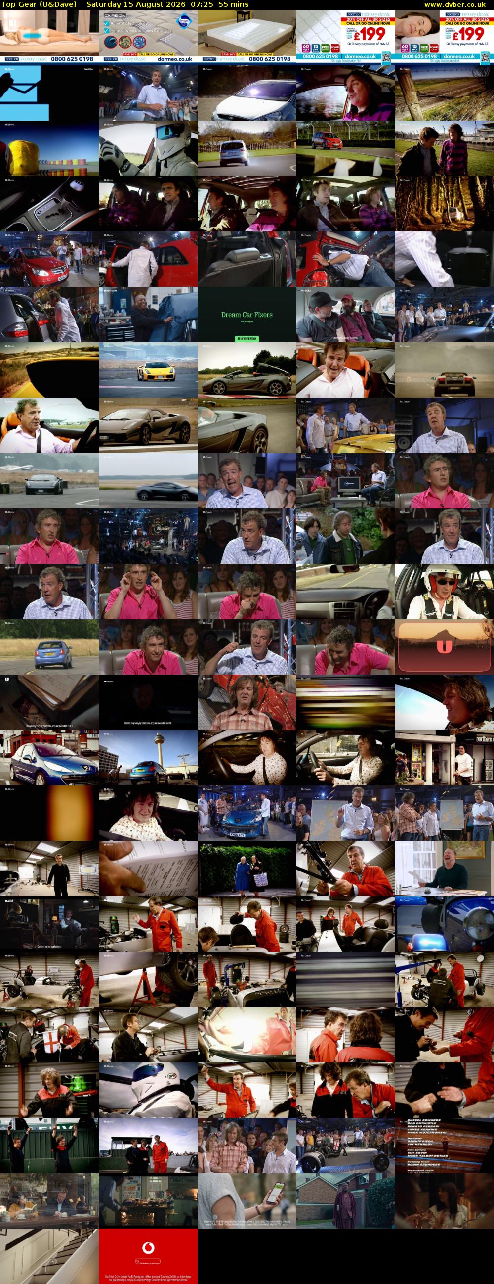 Top Gear (U&Dave) Saturday 15 August 2026 07:25 - 08:20