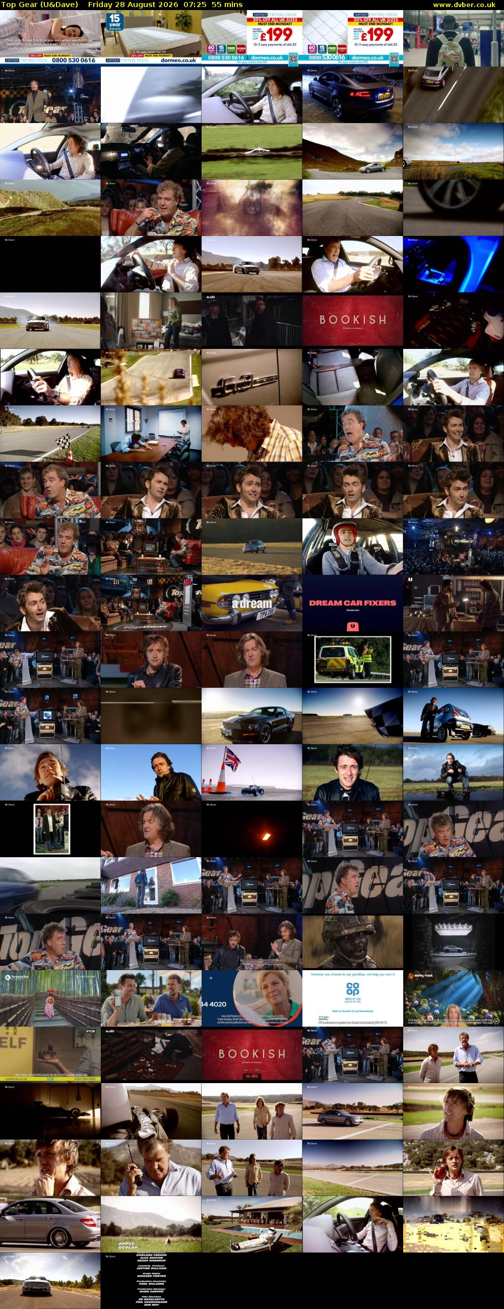 Top Gear (U&Dave) Friday 28 August 2026 07:25 - 08:20