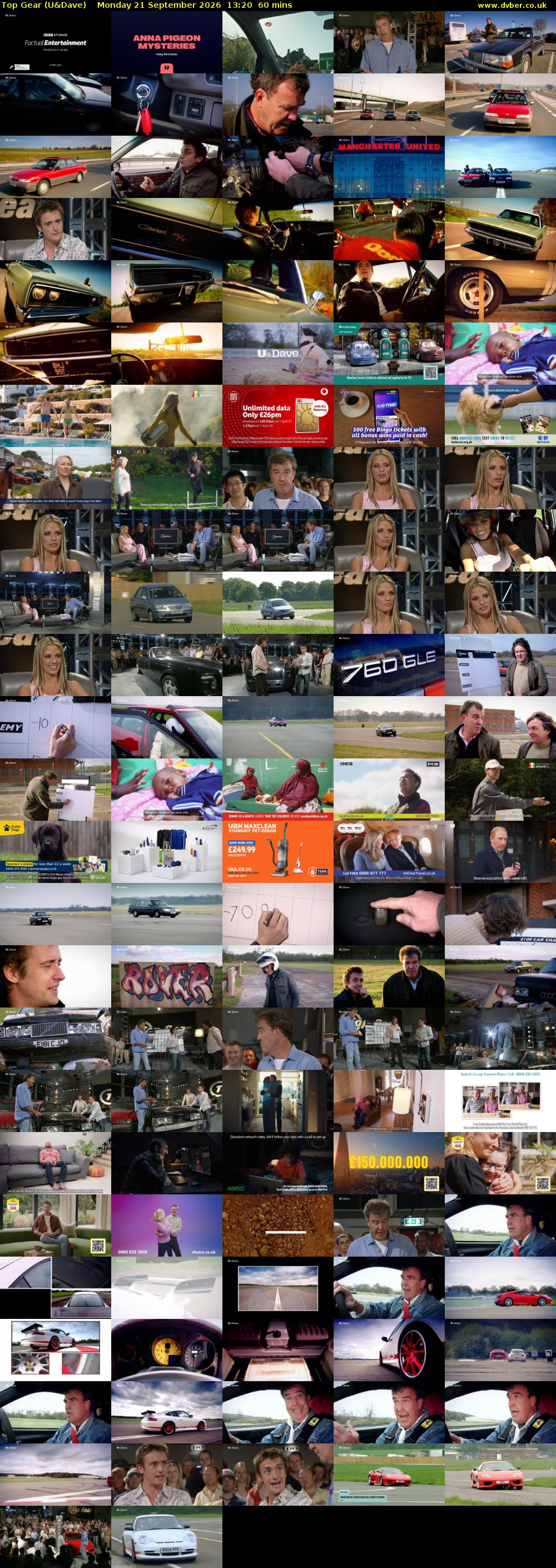 Top Gear (U&Dave) Saturday 20 April 2019 21:35 - 14:20