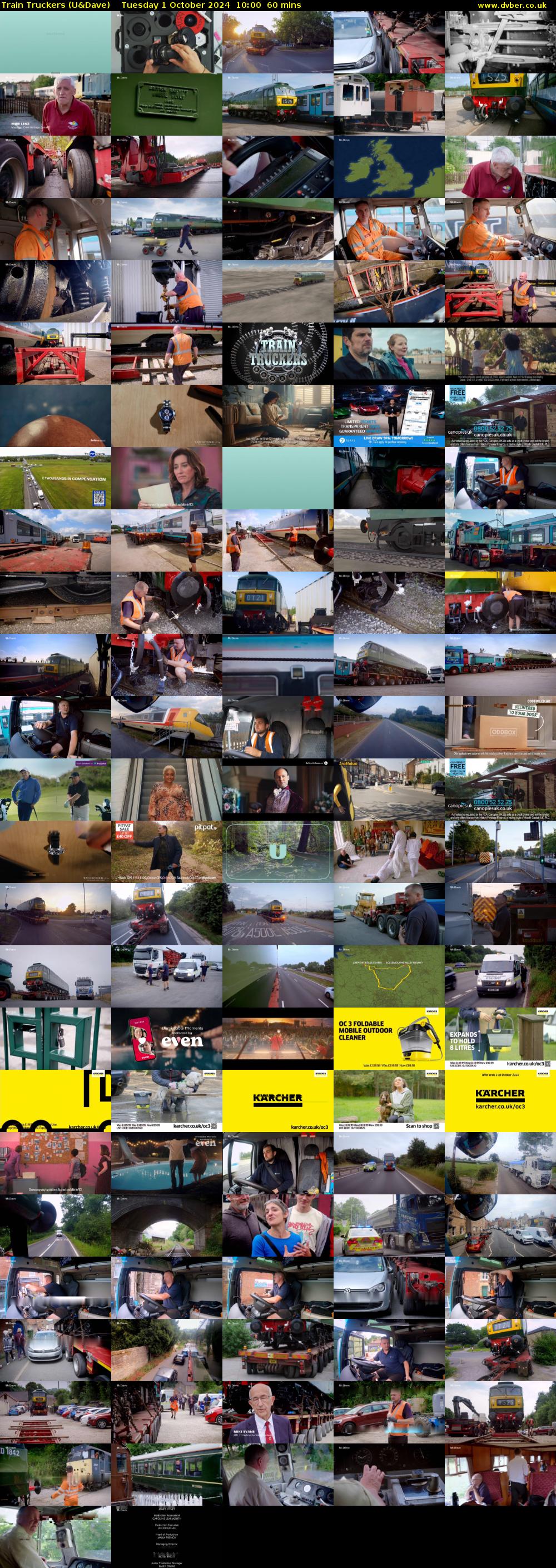 Train Truckers (U&Dave) Tuesday 1 October 2024 10:00 - 11:00