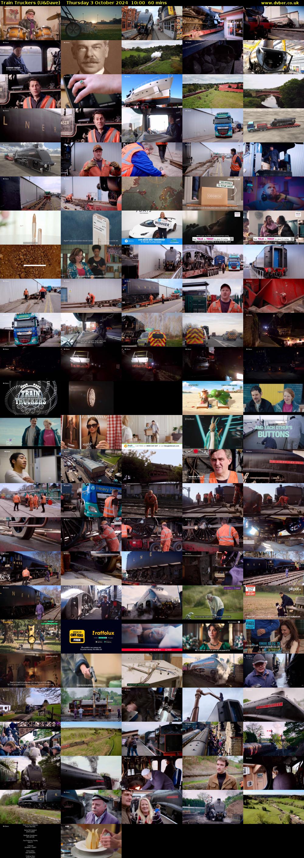 Train Truckers (U&Dave) Thursday 3 October 2024 10:00 - 11:00
