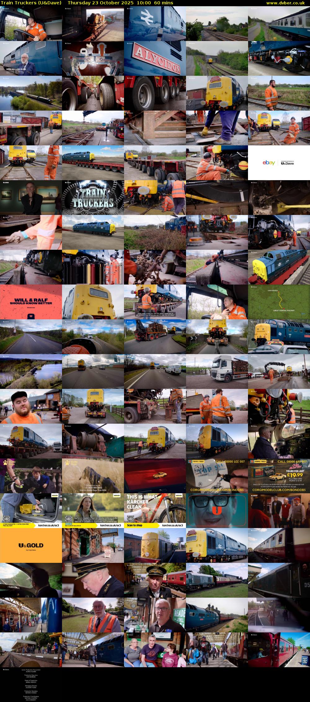 Train Truckers (U&Dave) Thursday 23 October 2025 10:00 - 11:00