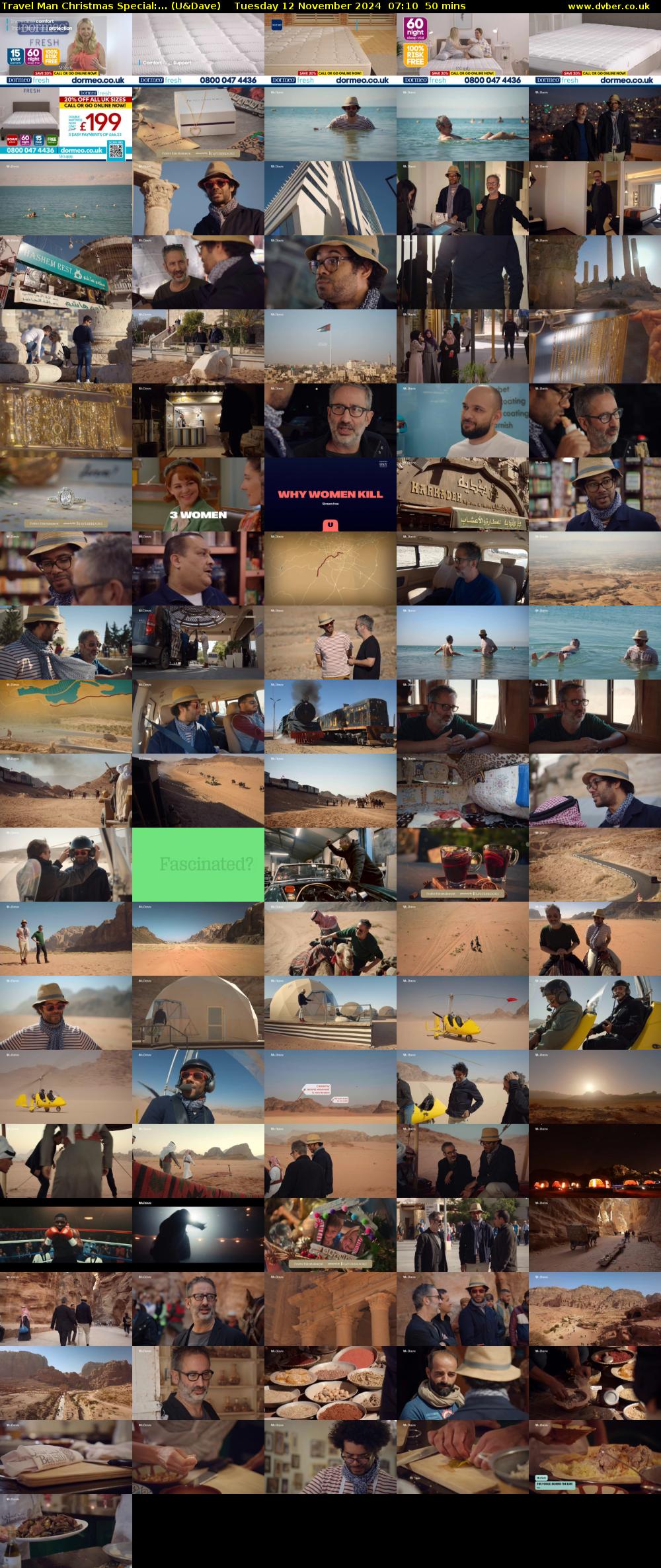 Travel Man Christmas Special:... (U&Dave) Tuesday 12 November 2024 07:10 - 08:00
