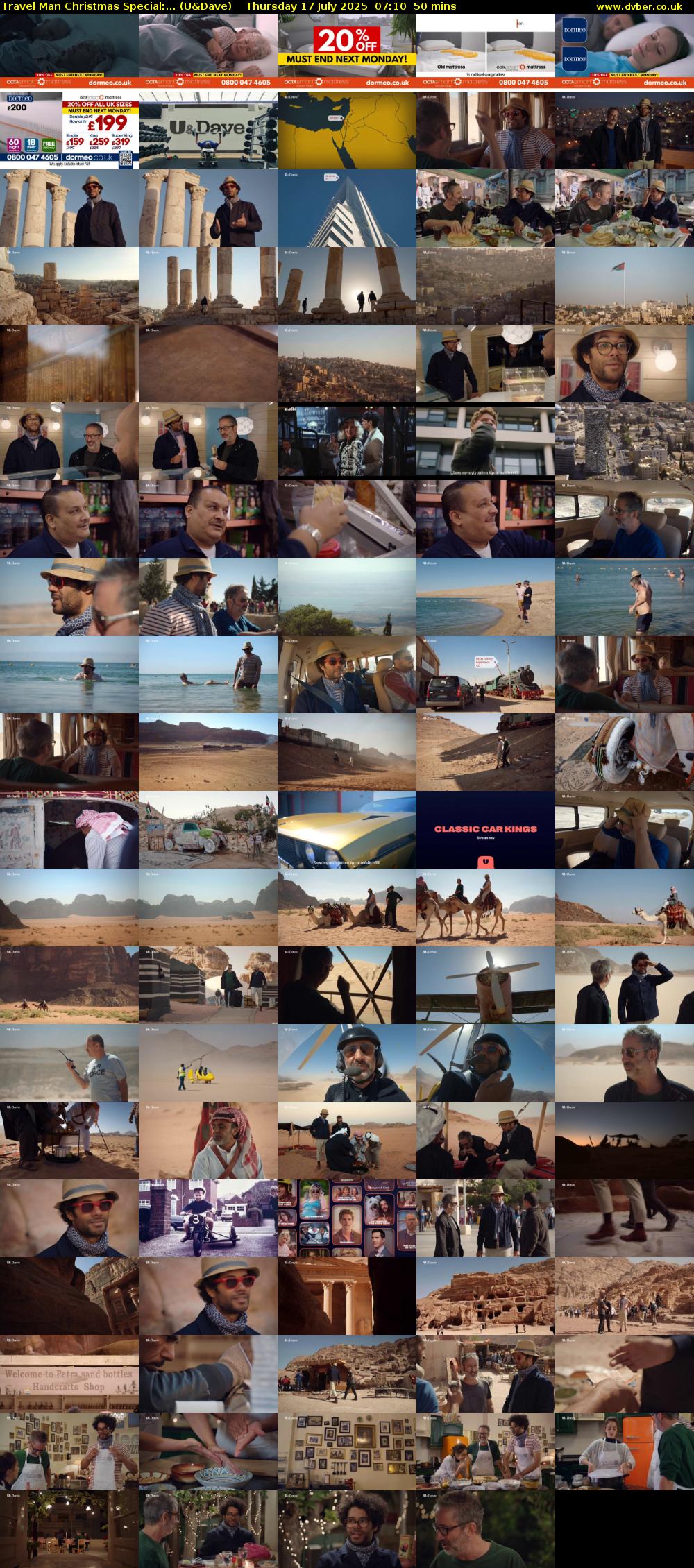 Travel Man Christmas Special:... (U&Dave) Thursday 17 July 2025 07:10 - 08:00