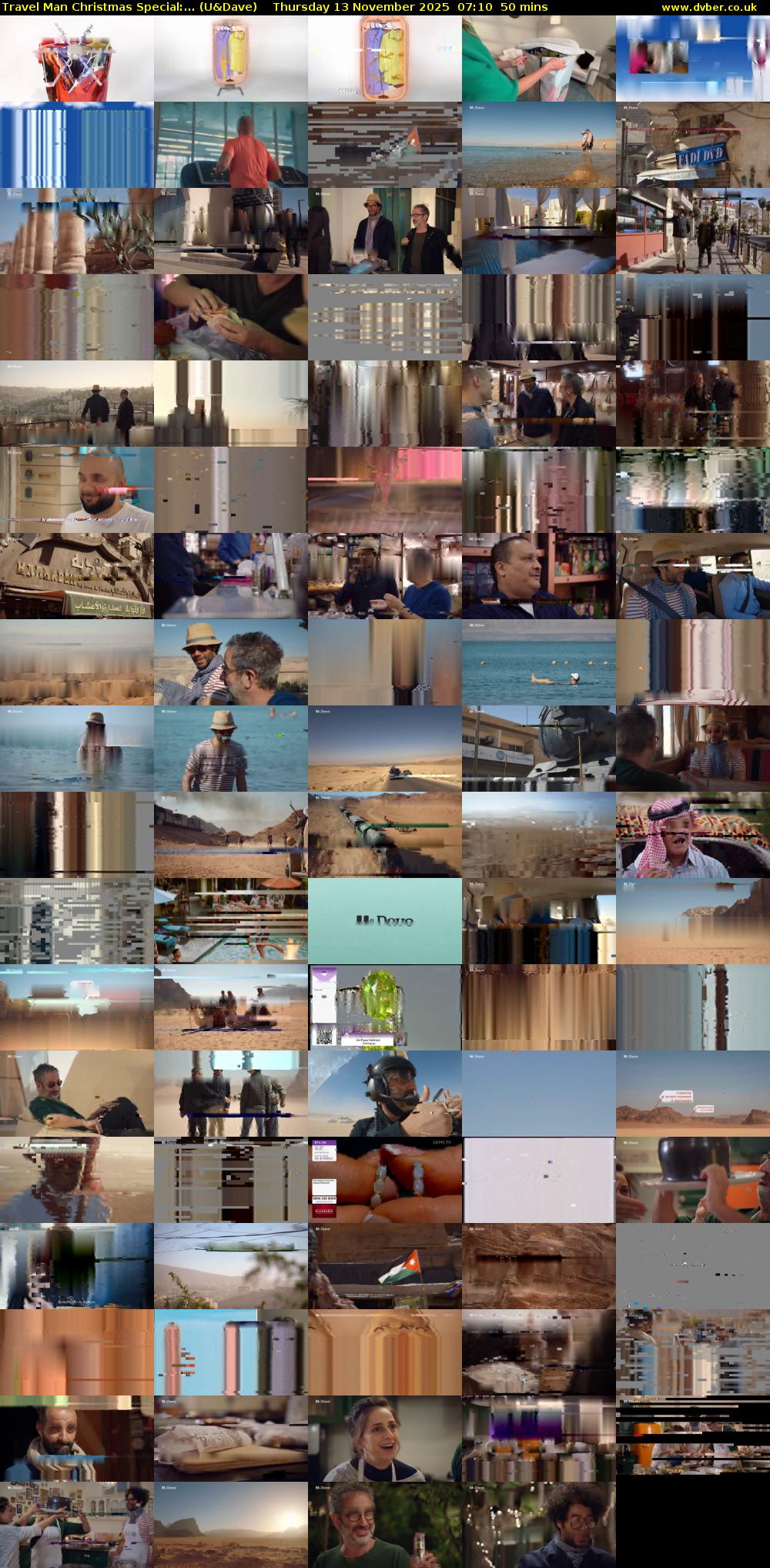 Travel Man Christmas Special:... (U&Dave) Thursday 13 November 2025 07:10 - 08:00