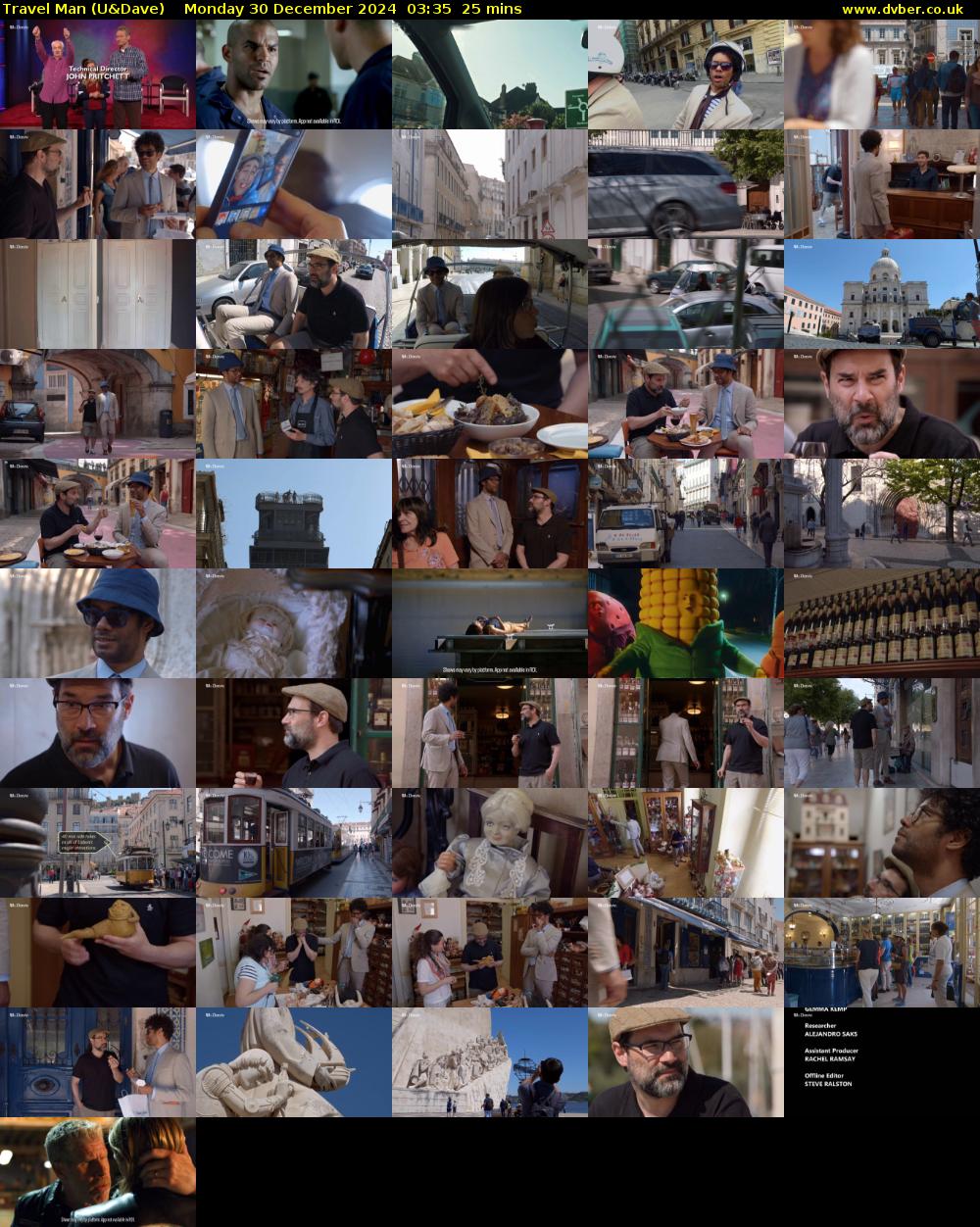 Travel Man (U&Dave) Monday 30 December 2024 03:35 - 04:00