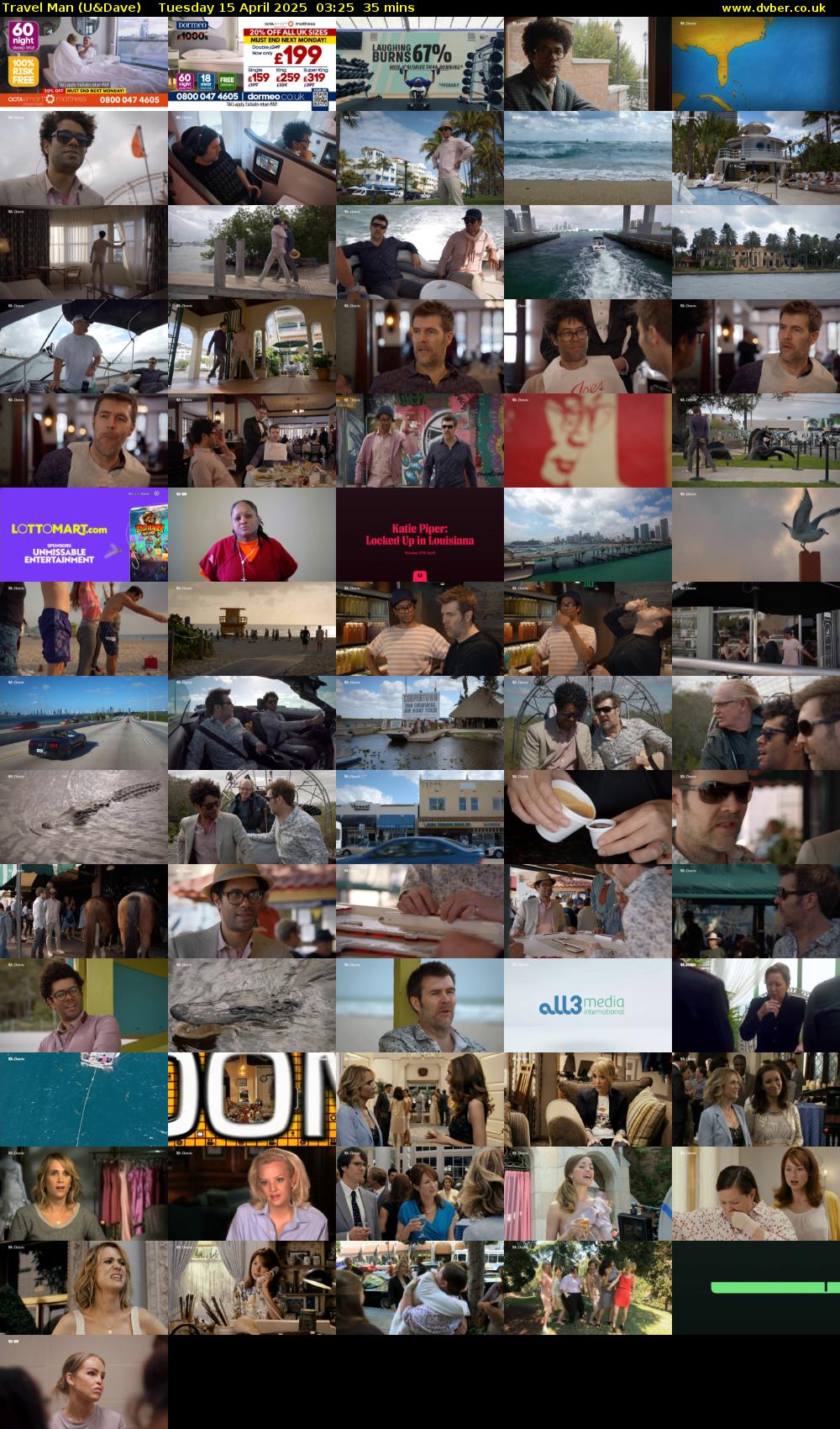 Travel Man (U&Dave) Tuesday 15 April 2025 03:25 - 04:00