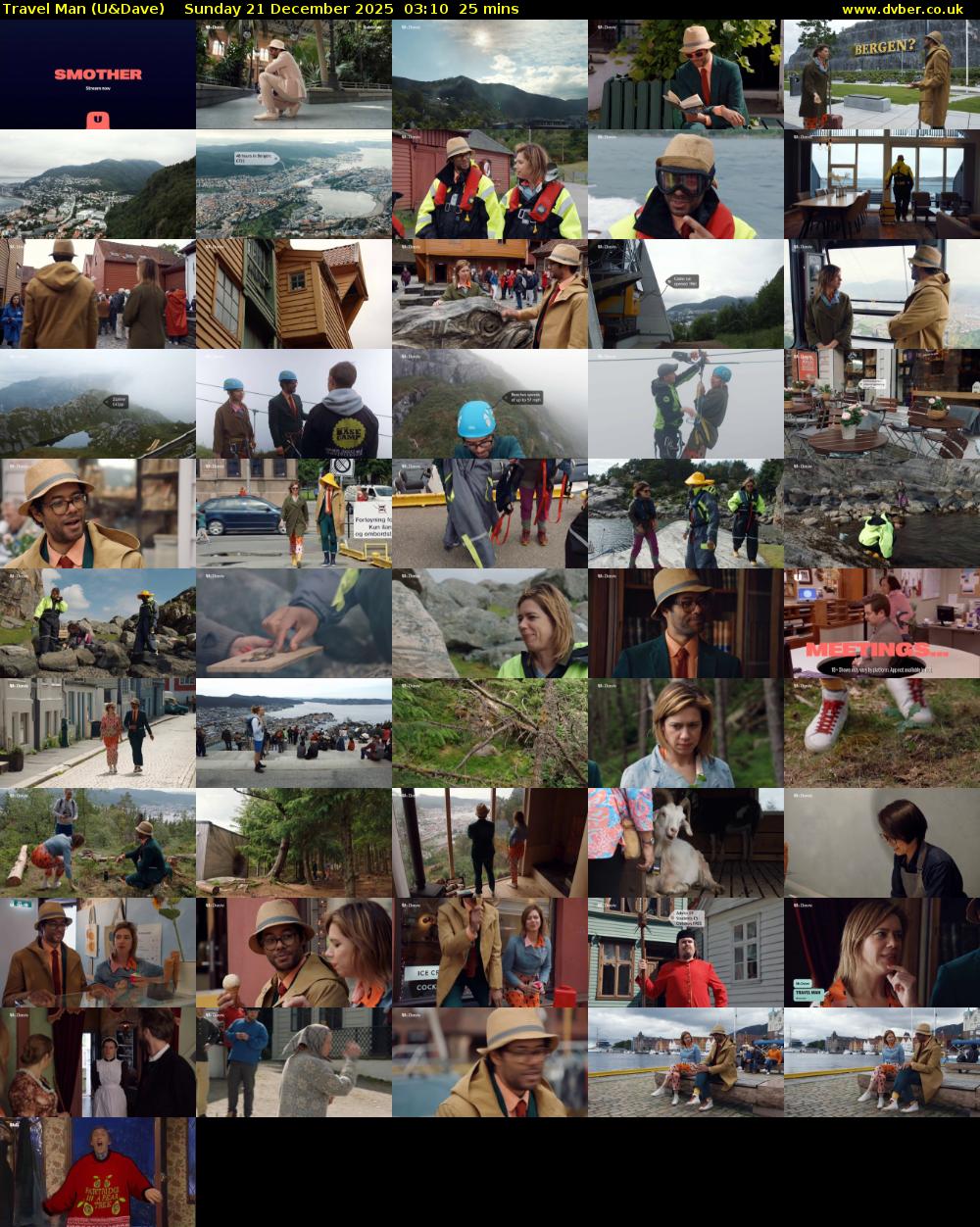 Travel Man (U&Dave) Sunday 21 December 2025 03:10 - 03:35