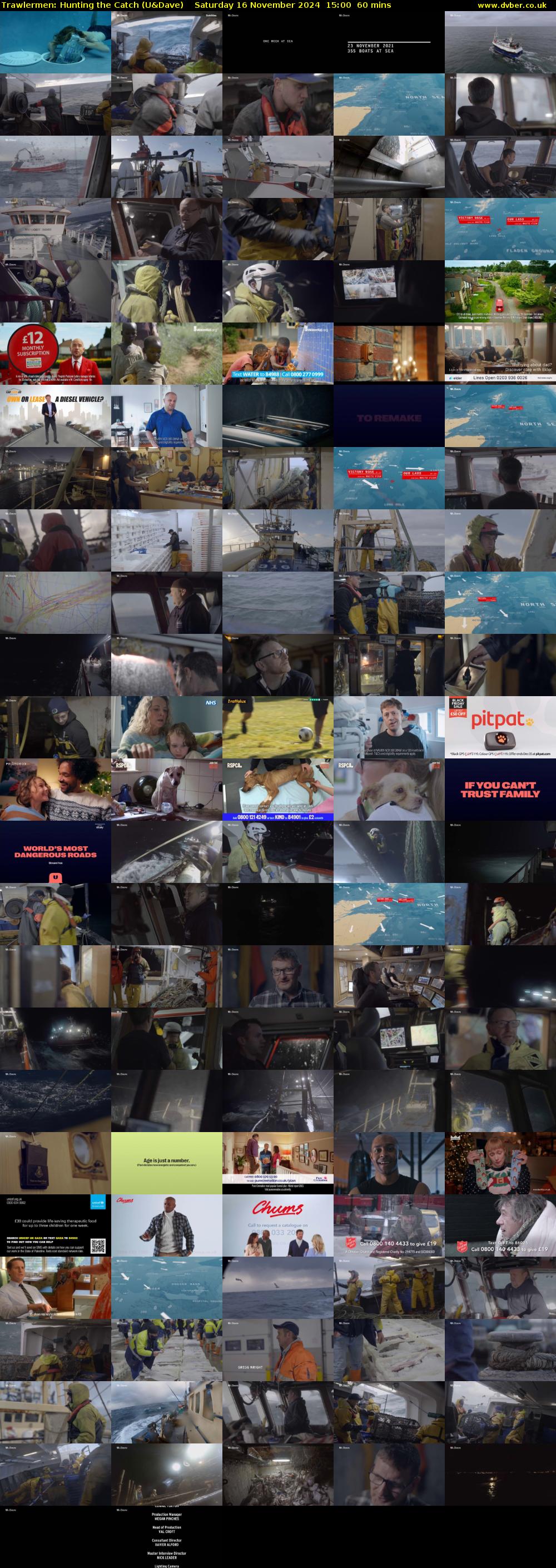 Trawlermen: Hunting the Catch (U&Dave) Saturday 16 November 2024 15:00 - 16:00