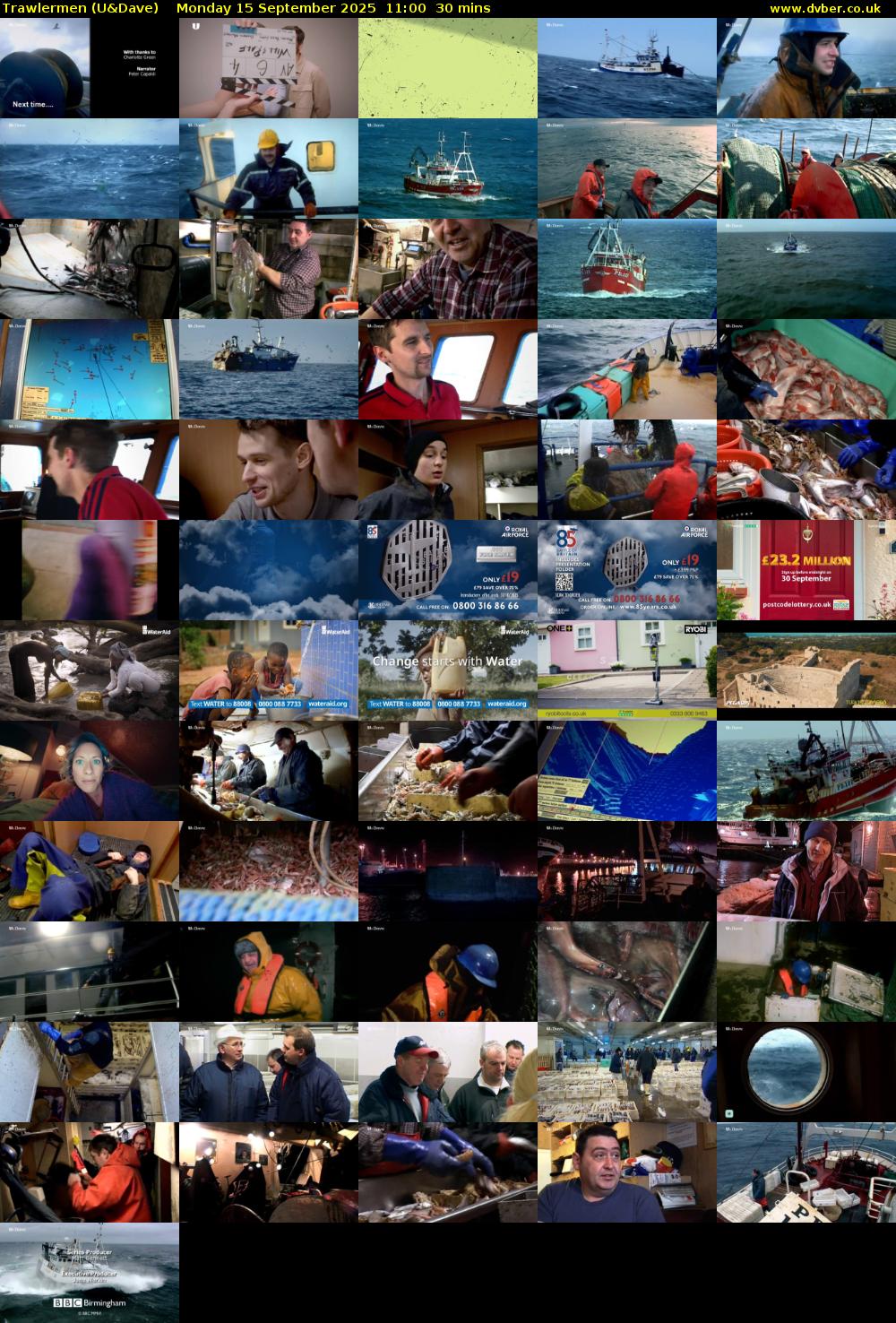 Trawlermen (U&Dave) Monday 15 September 2025 11:00 - 11:30