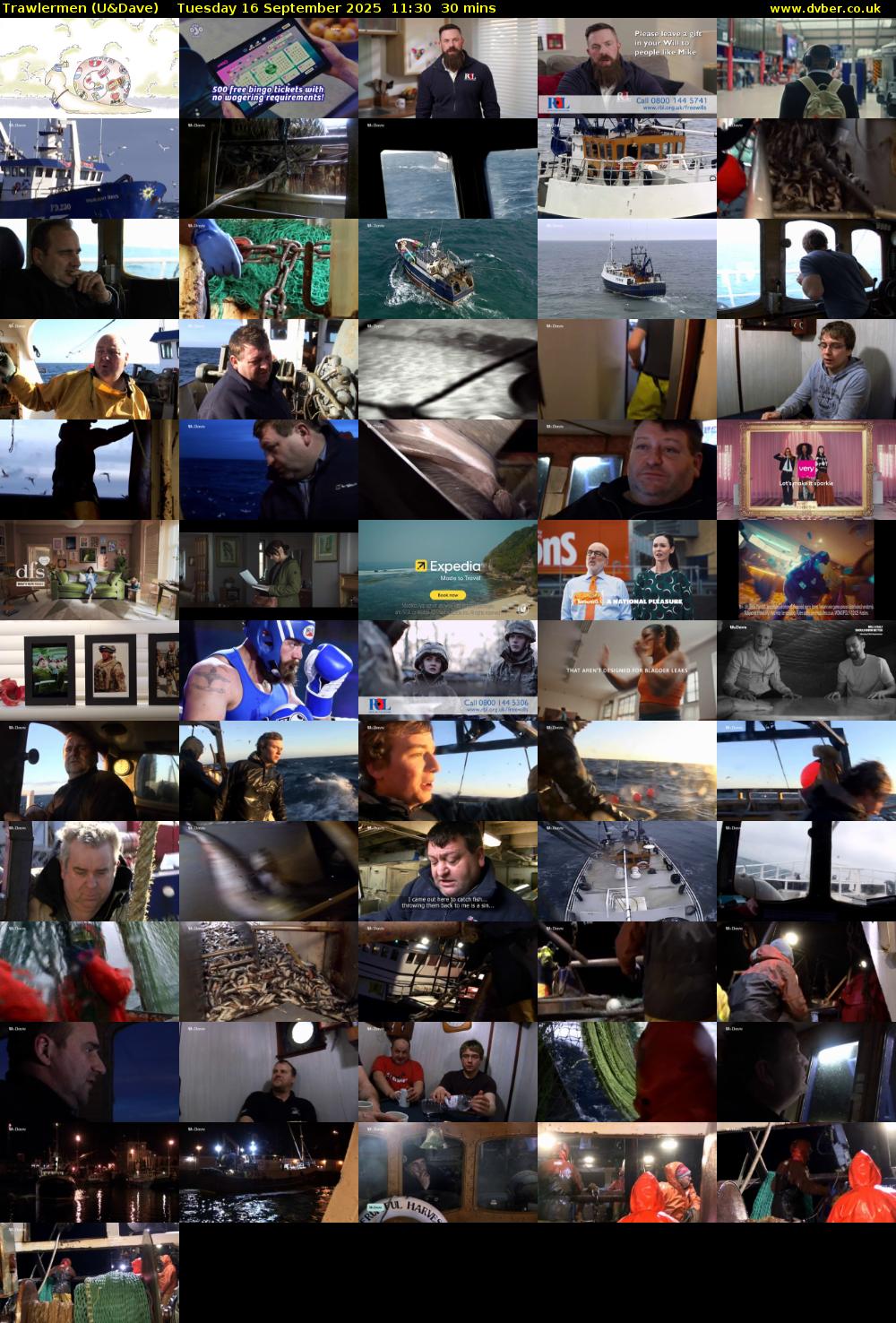 Trawlermen (U&Dave) Tuesday 16 September 2025 11:30 - 12:00
