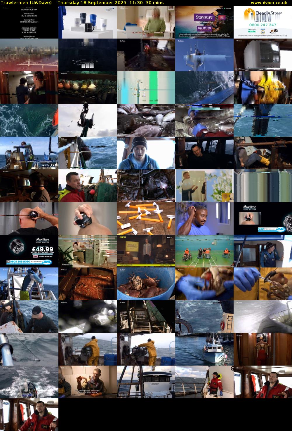 Trawlermen (U&Dave) Thursday 18 September 2025 11:30 - 12:00