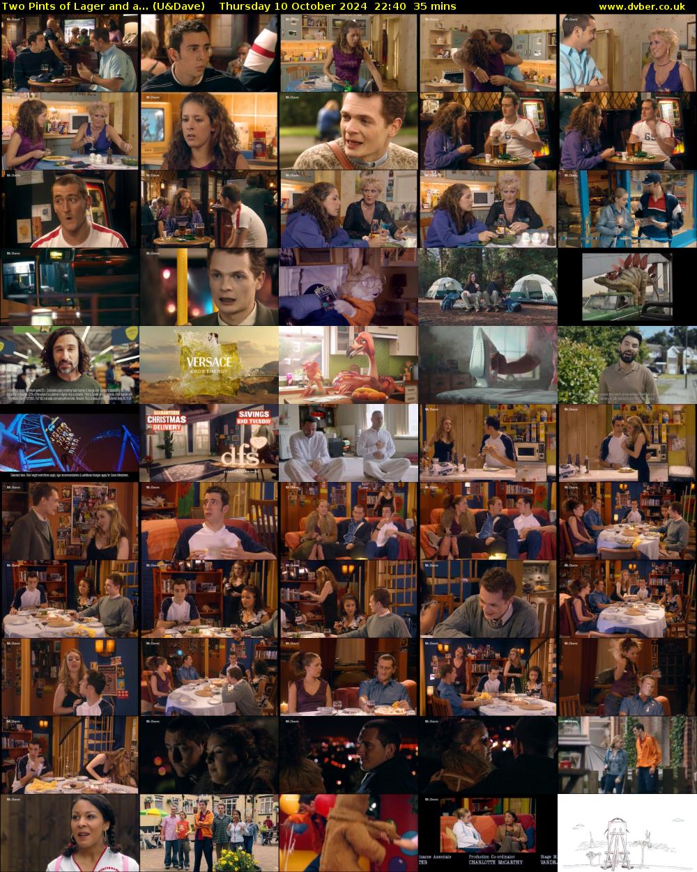 Two Pints of Lager and a... (U&Dave) Thursday 10 October 2024 22:40 - 23:15