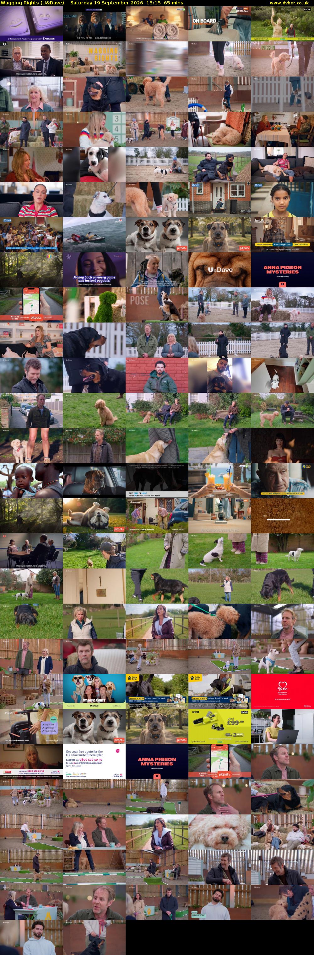 Wagging Rights (U&Dave) Saturday 19 September 2026 15:15 - 16:20
