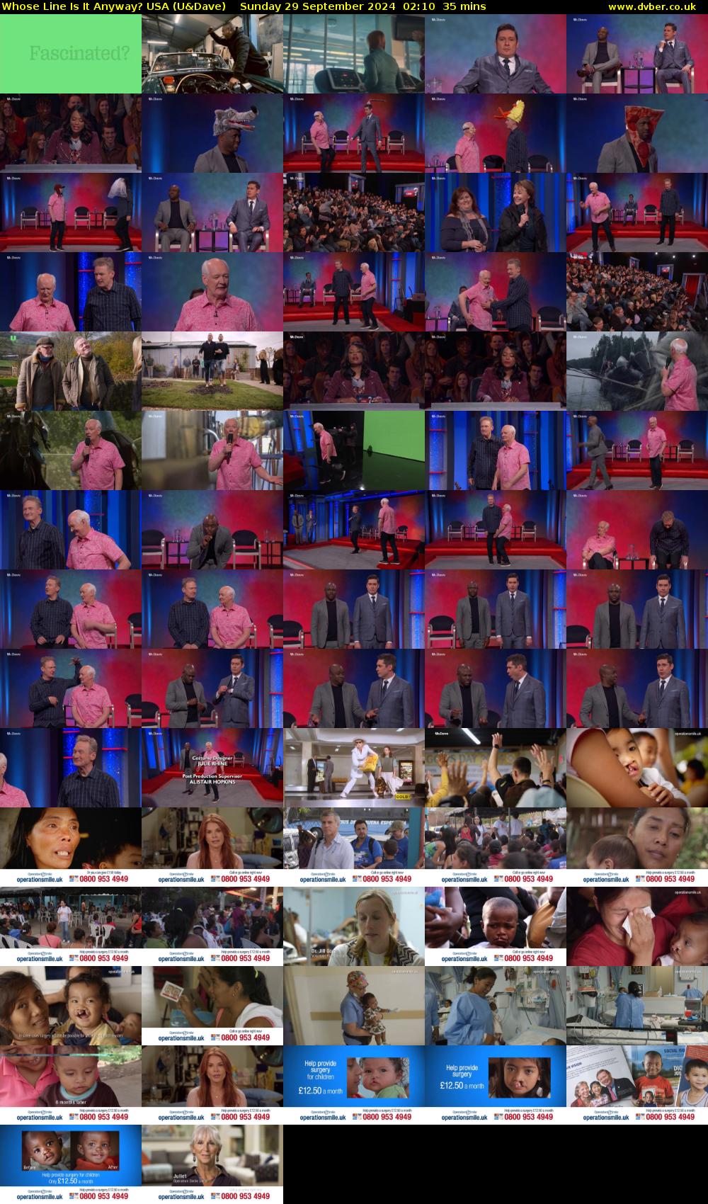 Whose Line Is It Anyway? USA (U&Dave) Sunday 29 September 2024 02:10 - 02:45