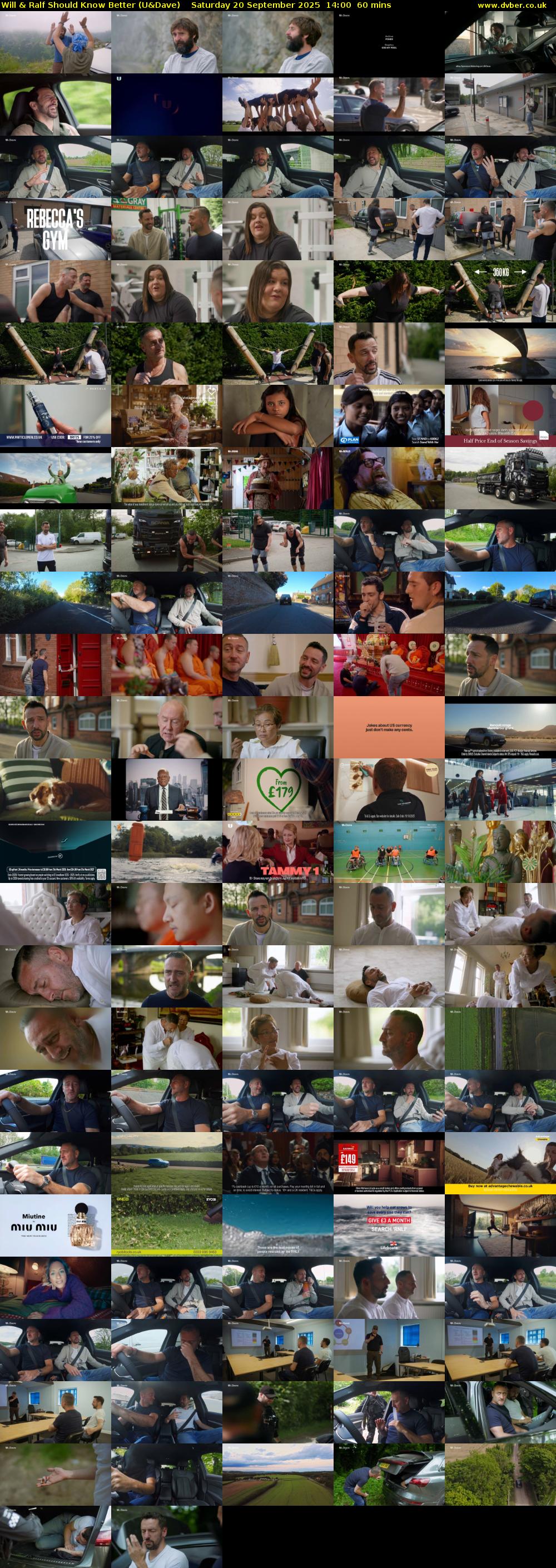 Will & Ralf Should Know Better (U&Dave) Saturday 20 September 2025 14:00 - 15:00