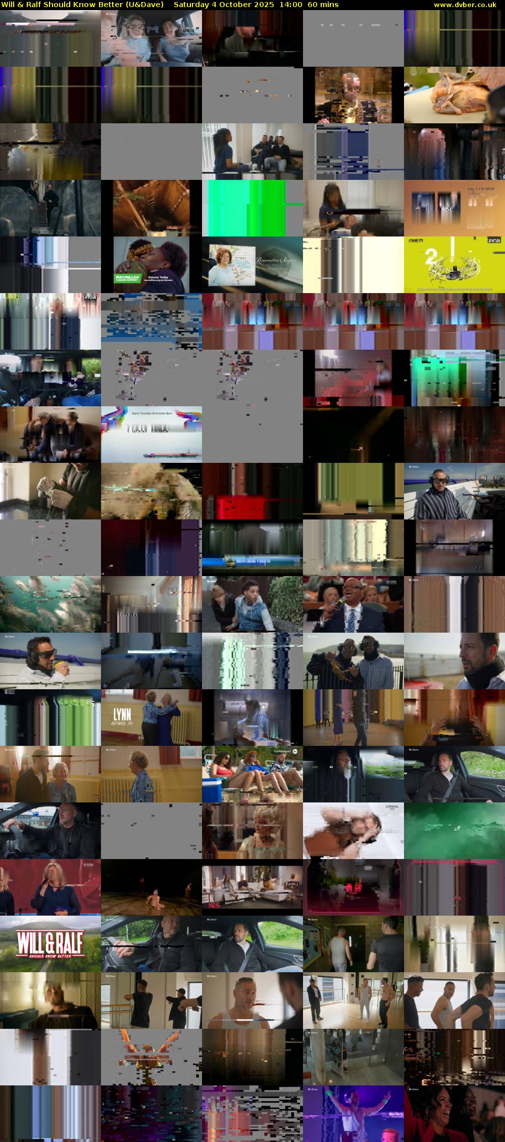 Will & Ralf Should Know Better (U&Dave) Saturday 4 October 2025 14:00 - 15:00