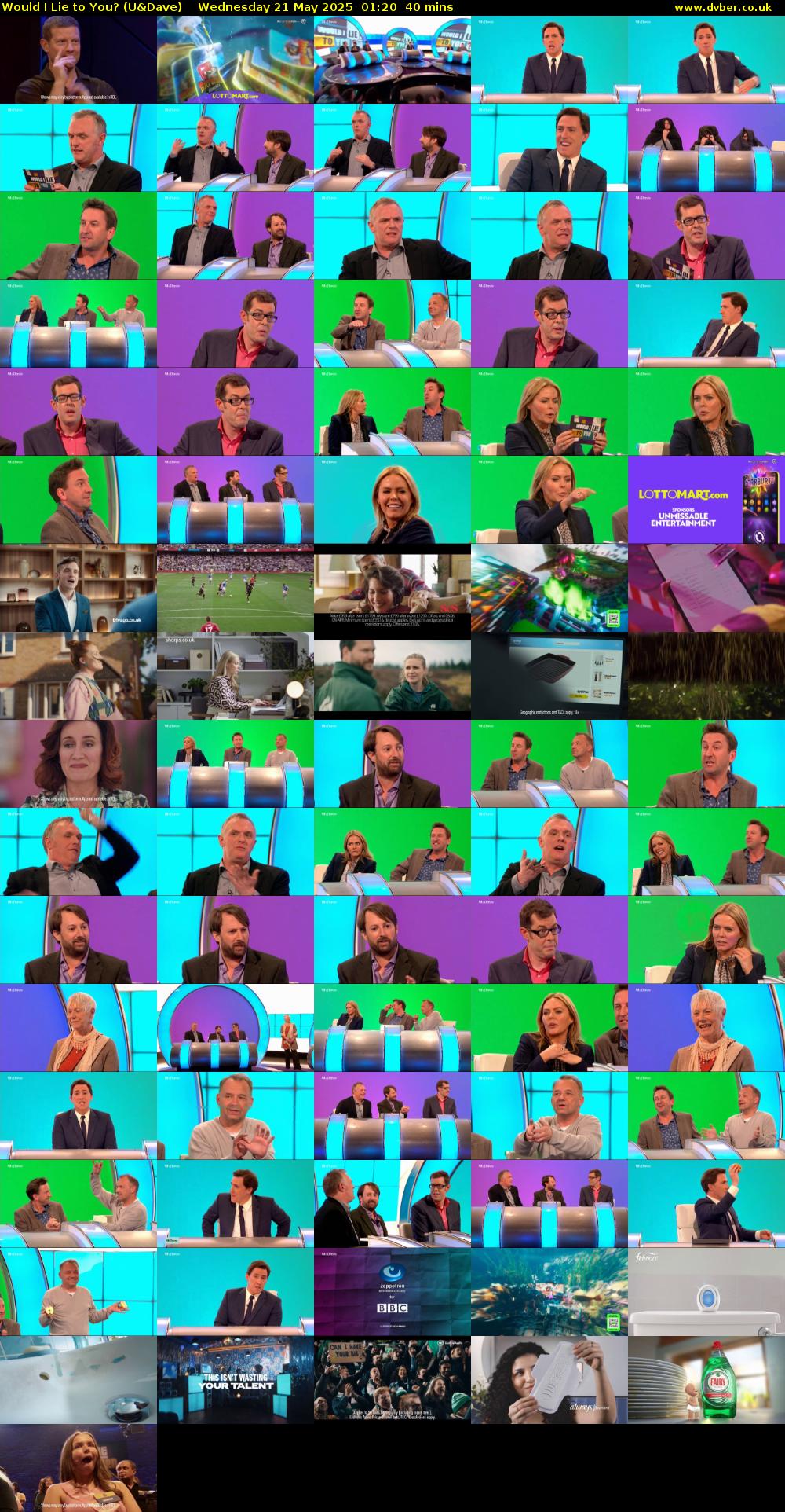 Would I Lie to You? (U&Dave) Wednesday 21 May 2025 01:20 - 02:00