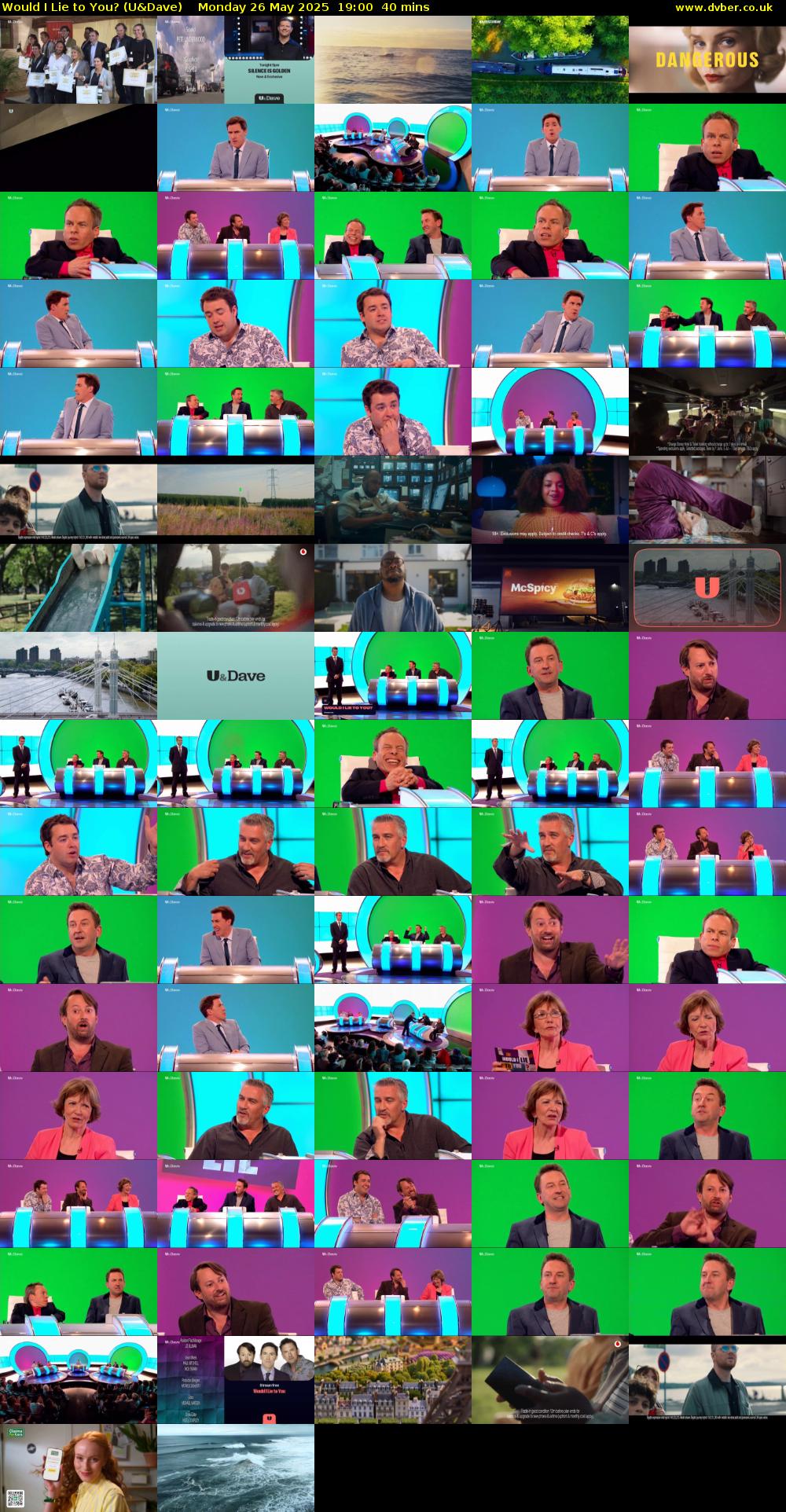 Would I Lie to You? (U&Dave) Monday 26 May 2025 19:00 - 19:40