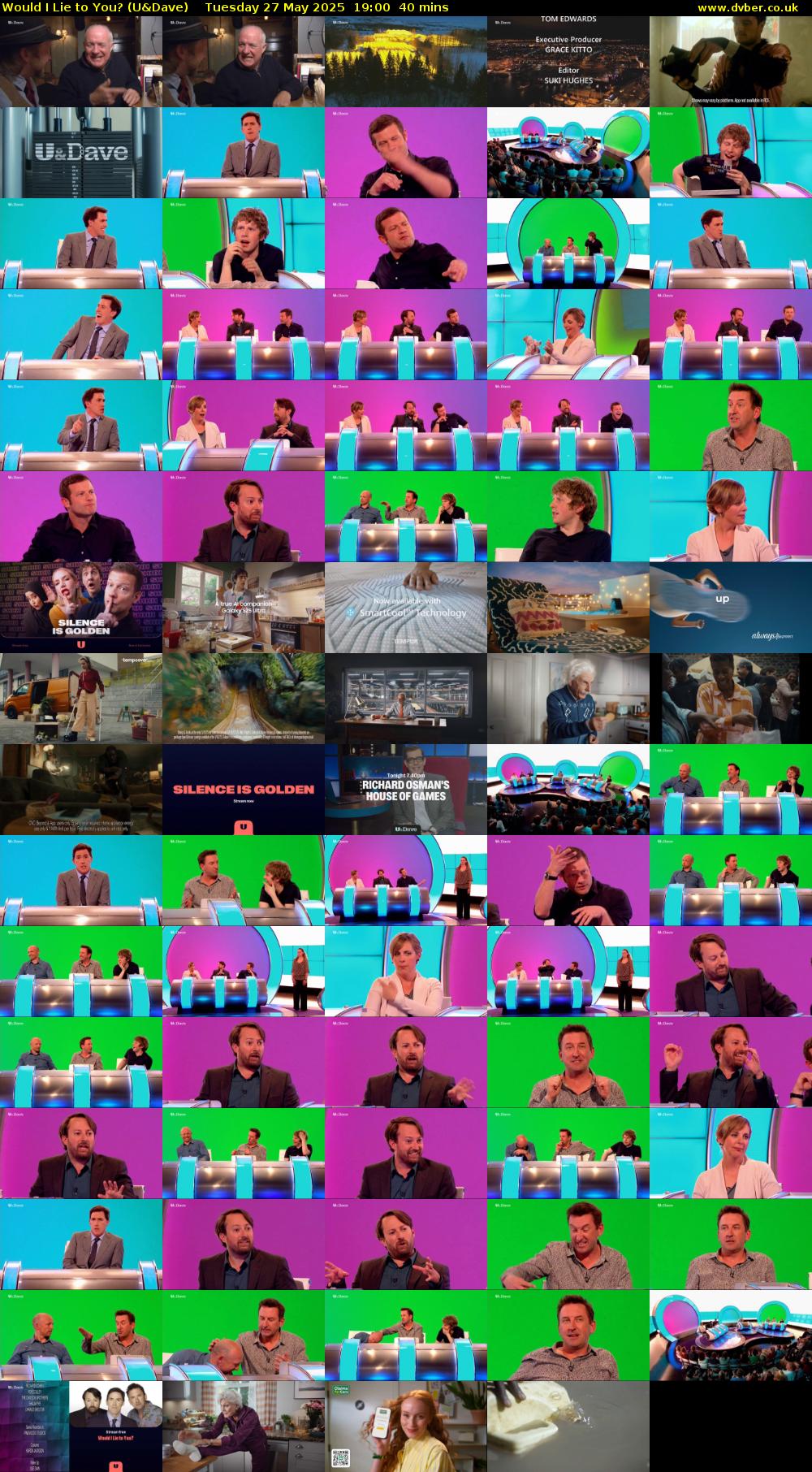Would I Lie to You? (U&Dave) Tuesday 27 May 2025 19:00 - 19:40