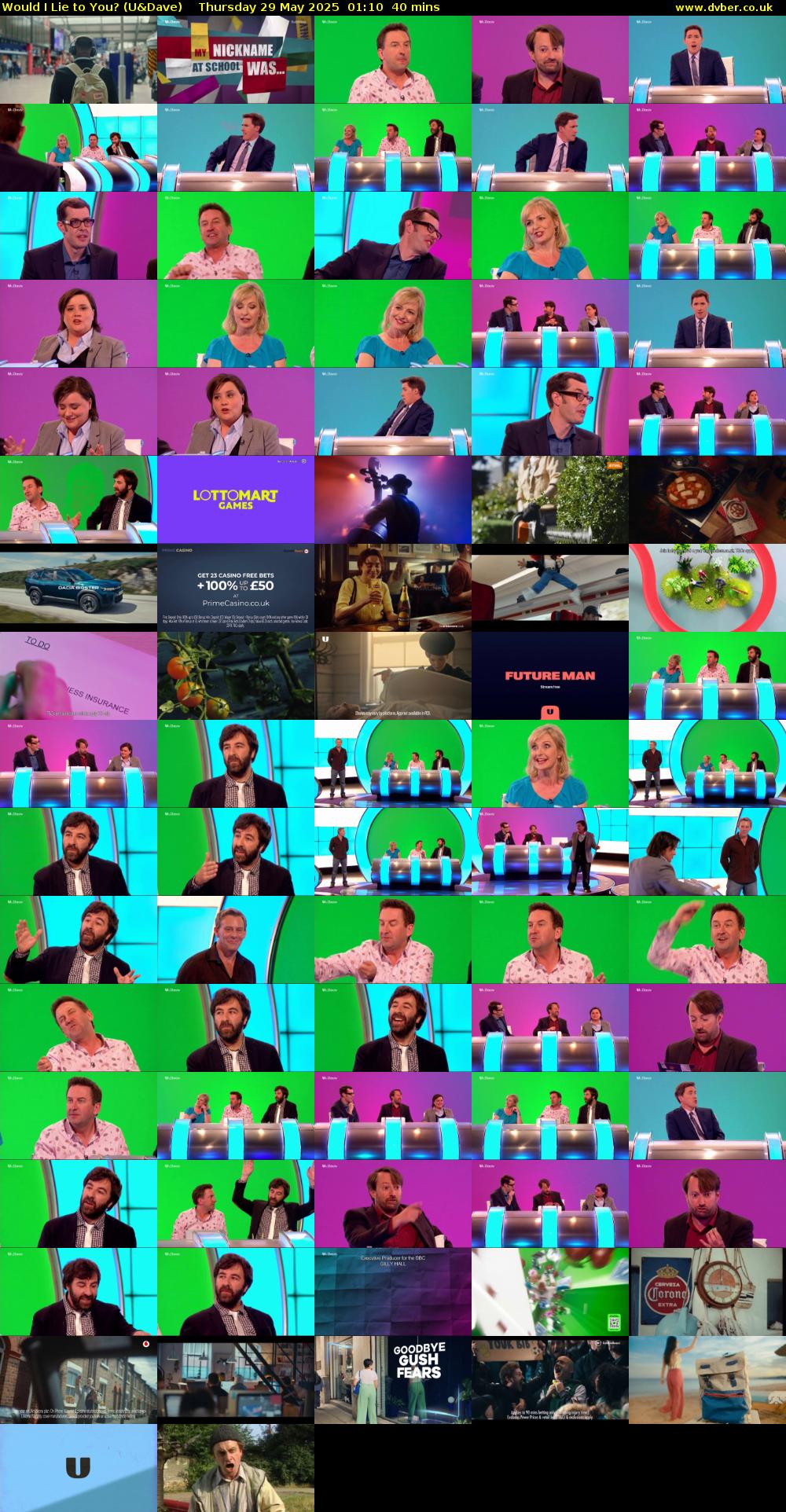 Would I Lie to You? (U&Dave) Thursday 29 May 2025 01:10 - 01:50