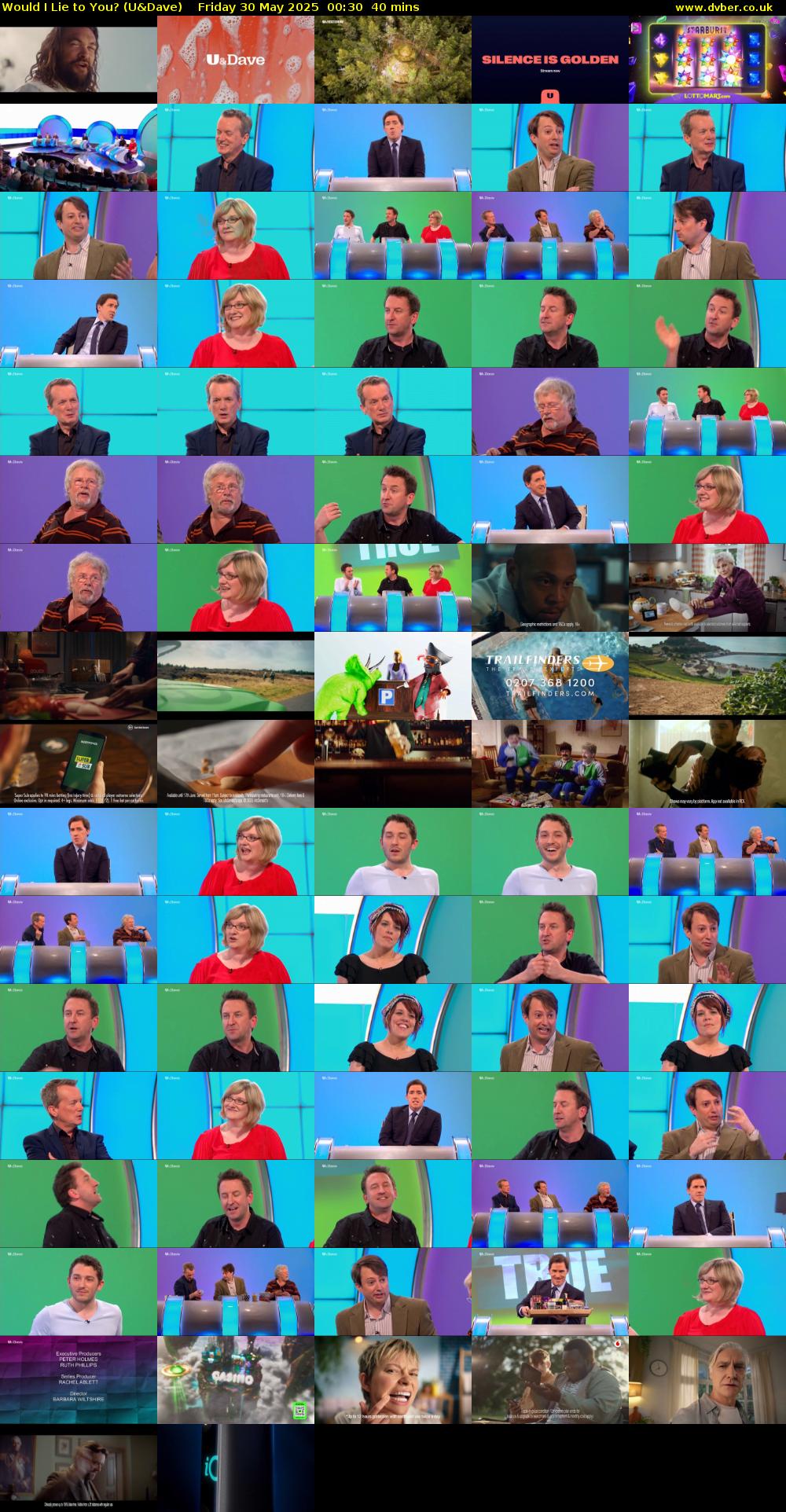 Would I Lie to You? (U&Dave) Friday 30 May 2025 00:30 - 01:10