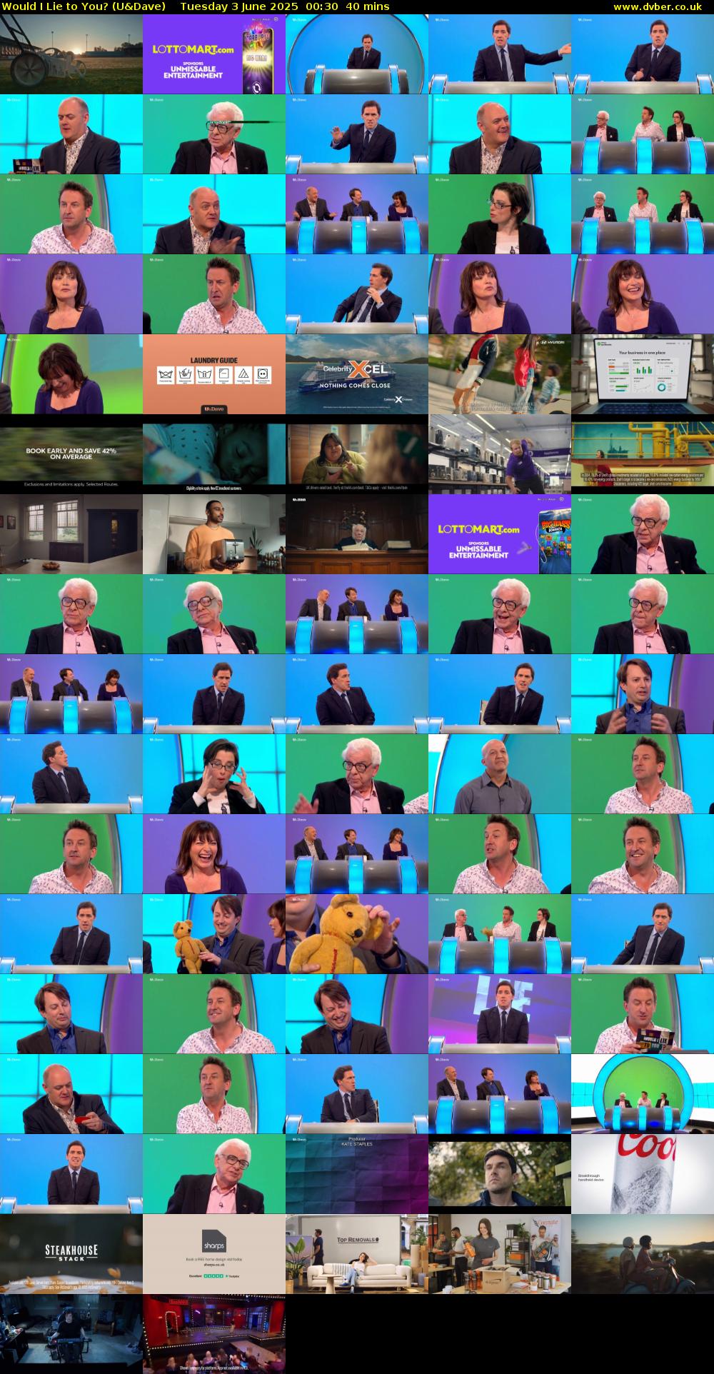 Would I Lie to You? (U&Dave) Tuesday 3 June 2025 00:30 - 01:10